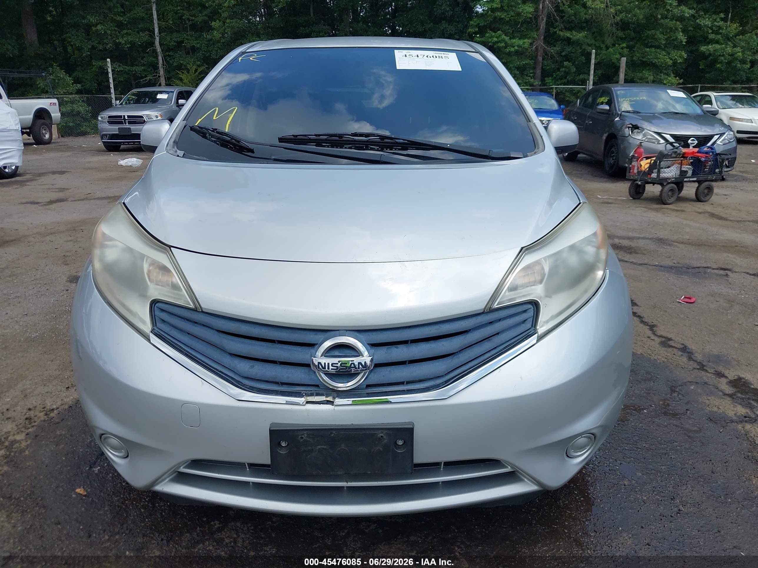 2014 Nissan Versa Note Sv Silver vin: 3N1CE2CP1EL359227