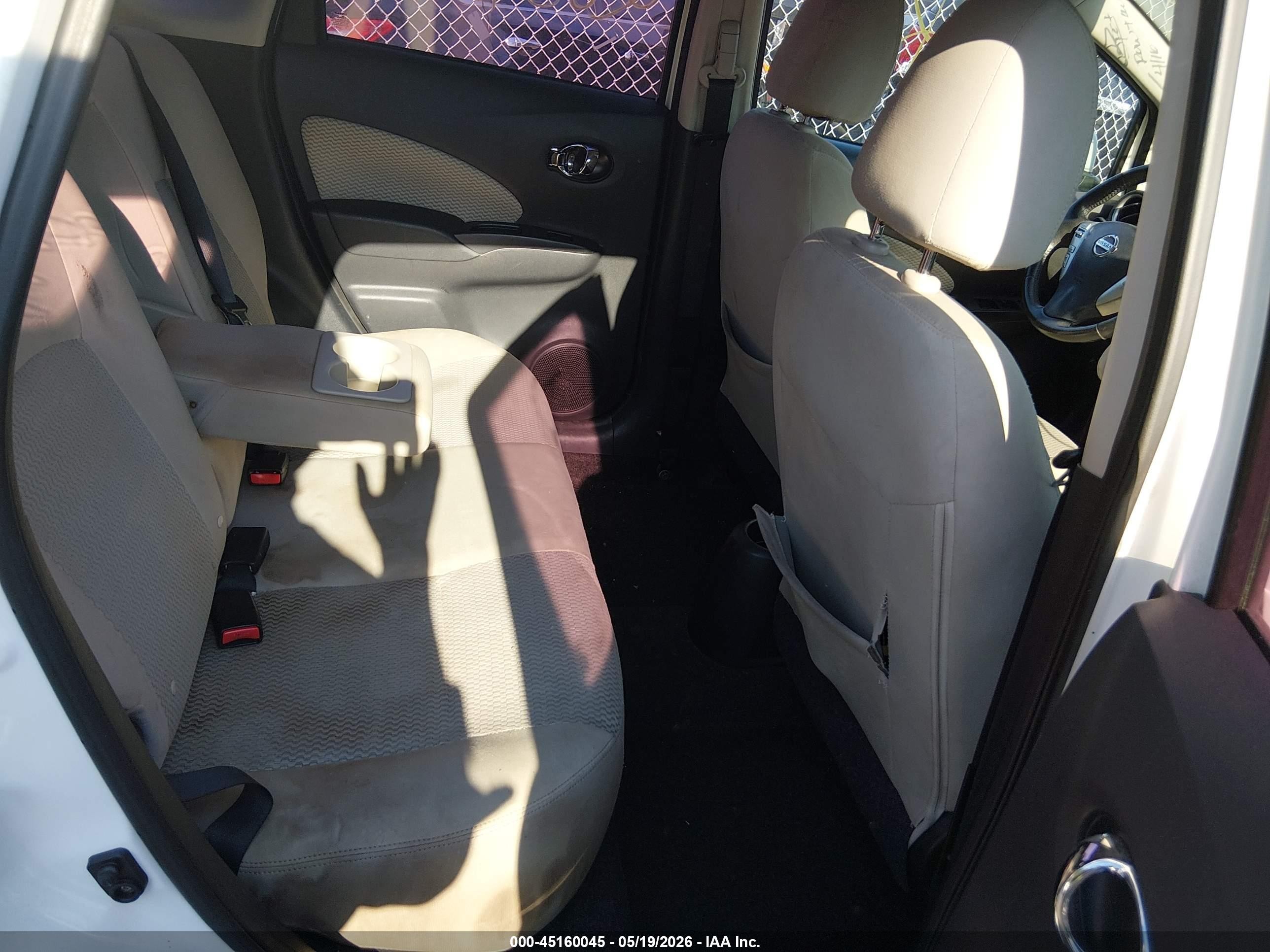 2014 Nissan Versa Note Sv White vin: 3N1CE2CP1EL363293