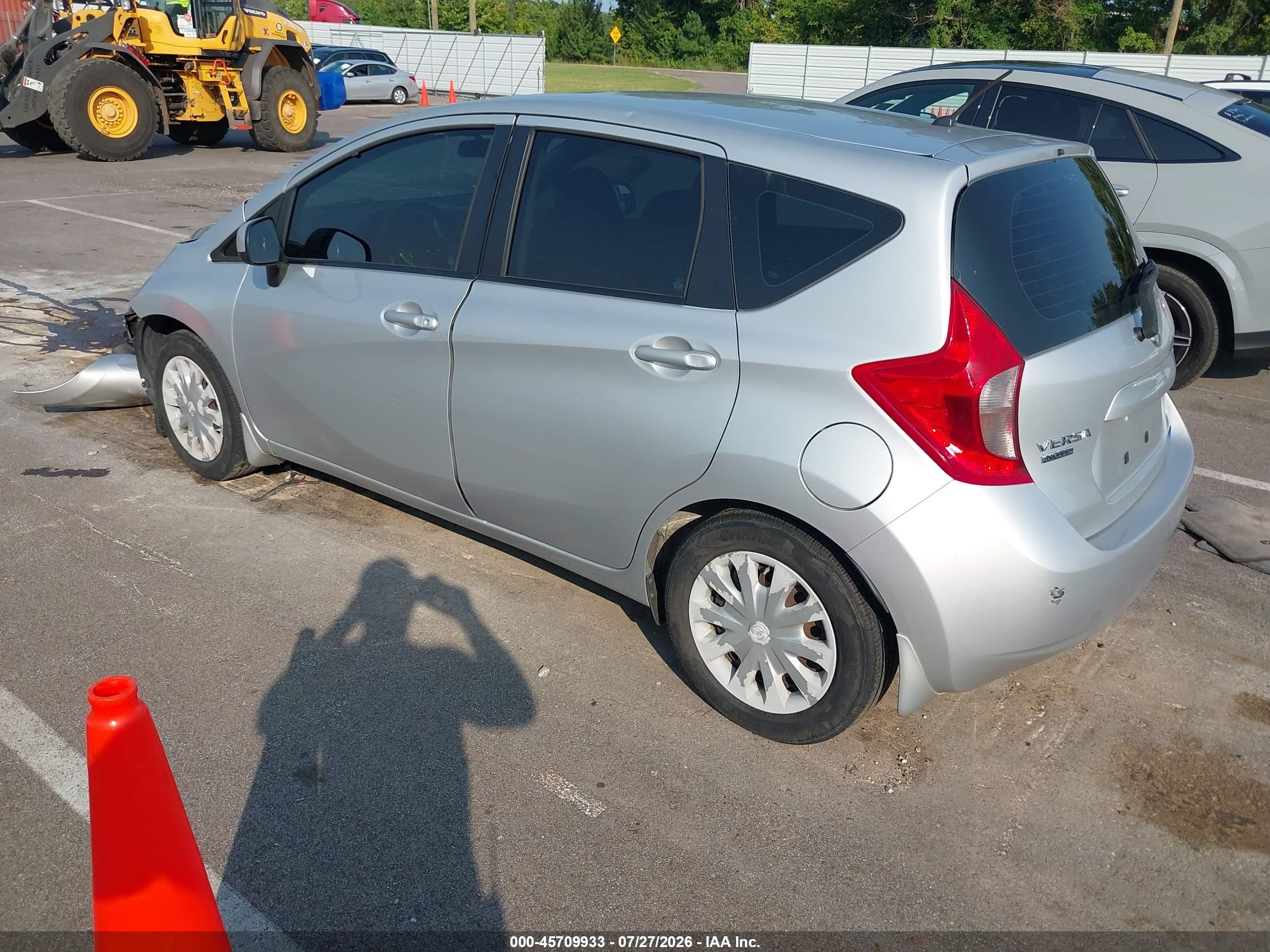 2014 Nissan Versa Note Sv Silver vin: 3N1CE2CP1EL371796