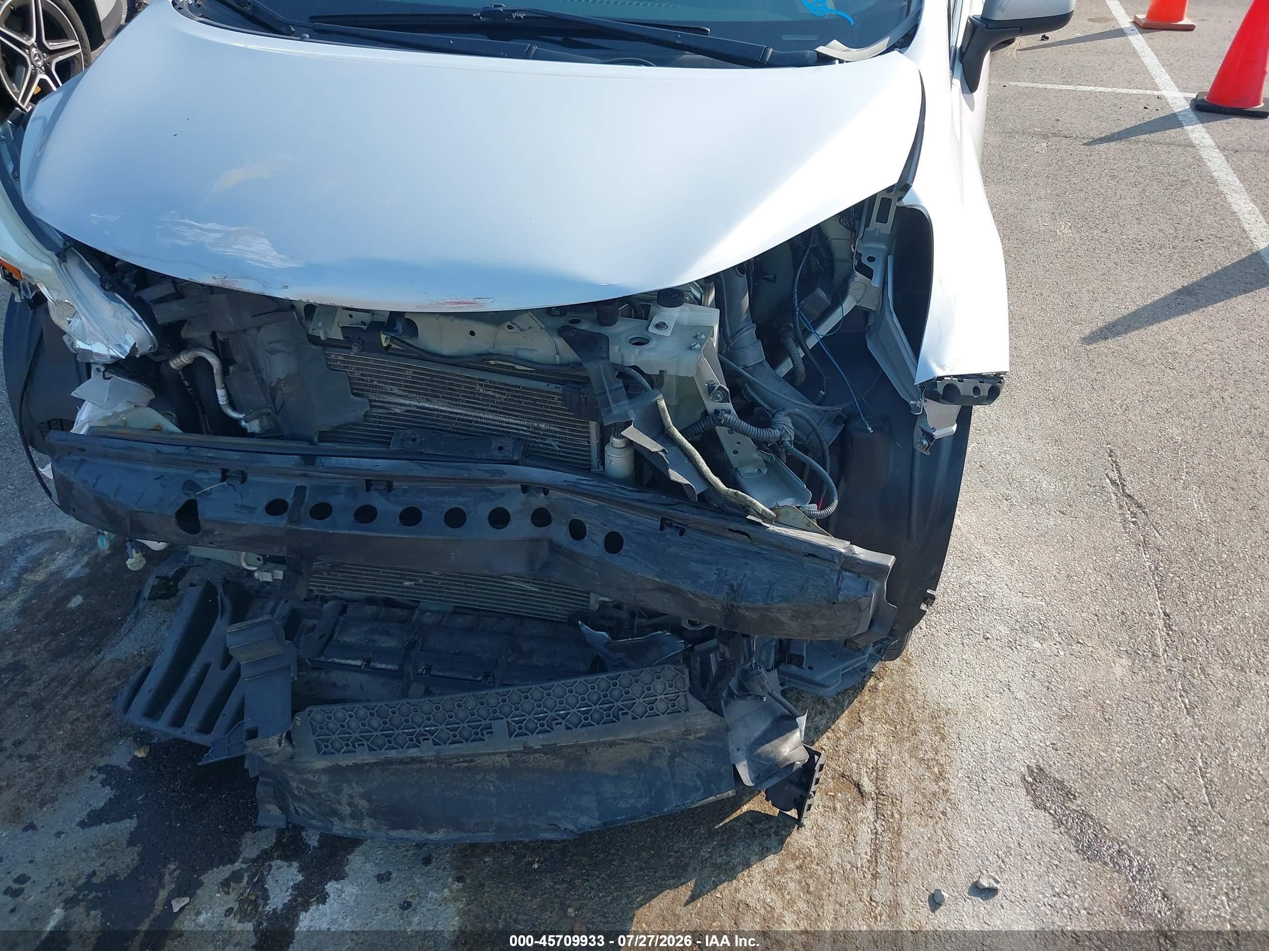 2014 Nissan Versa Note Sv Silver vin: 3N1CE2CP1EL371796