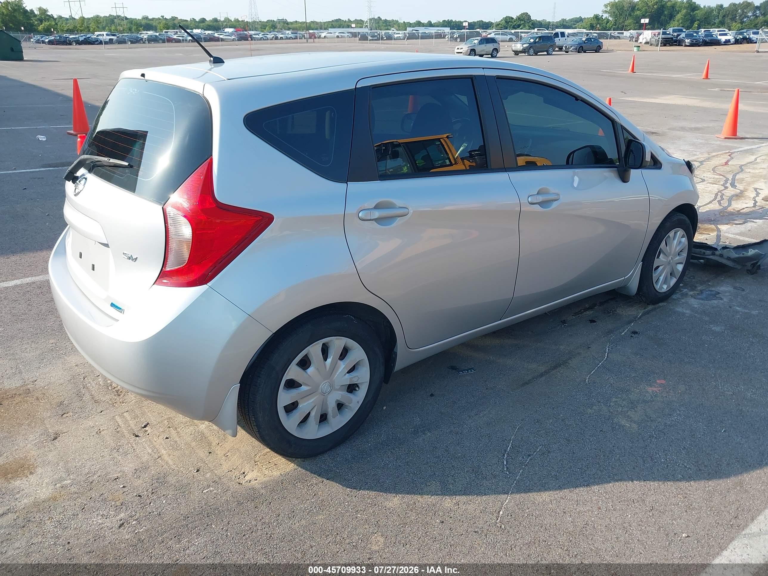 2014 Nissan Versa Note Sv Silver vin: 3N1CE2CP1EL371796