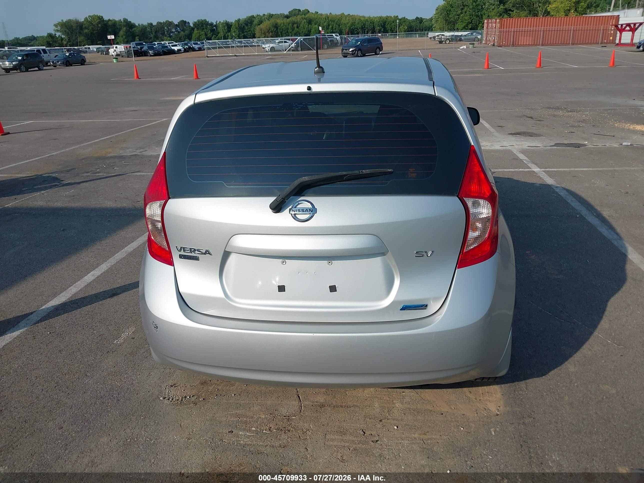 2014 Nissan Versa Note Sv Silver vin: 3N1CE2CP1EL371796