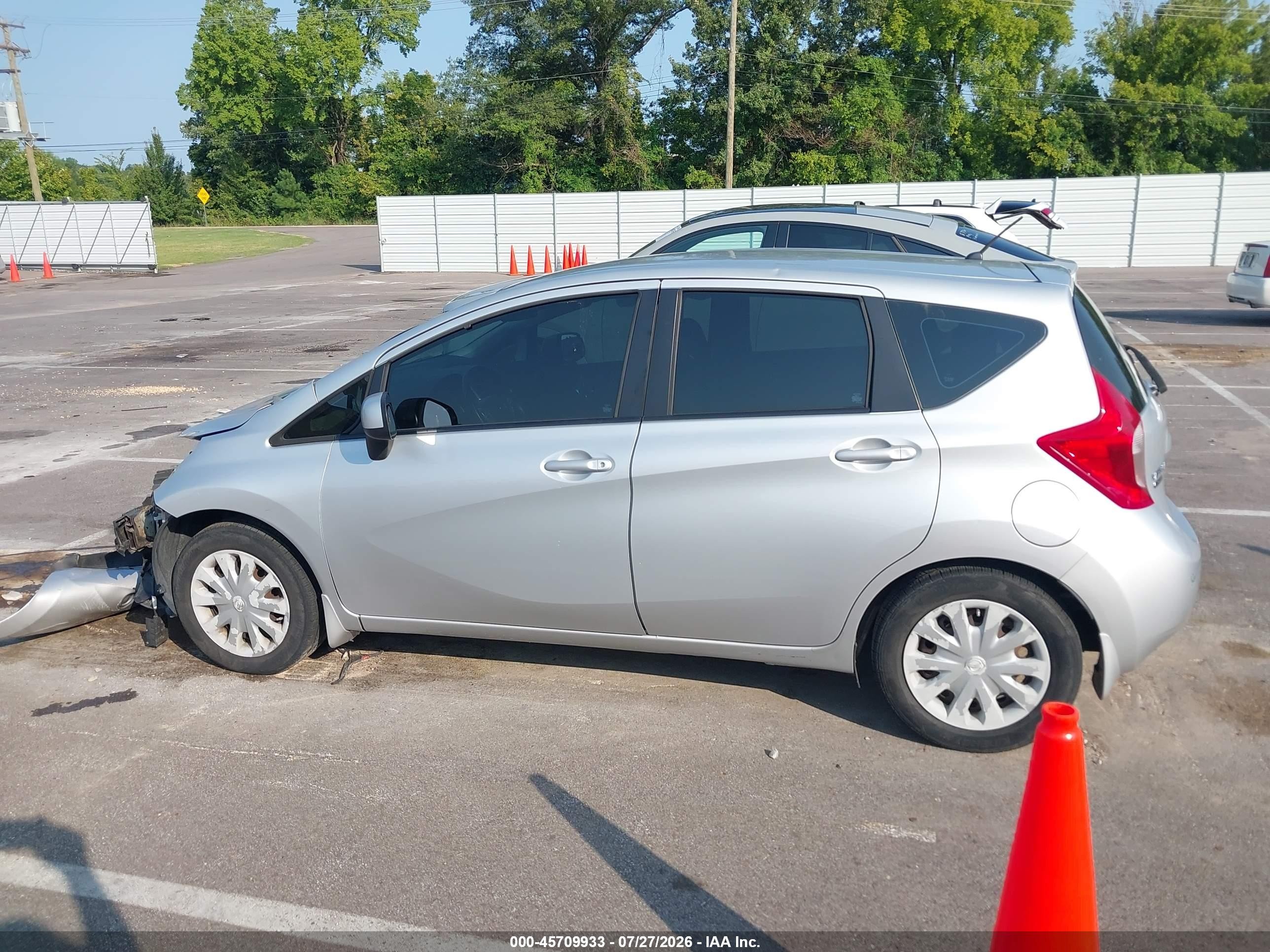 2014 Nissan Versa Note Sv Silver vin: 3N1CE2CP1EL371796