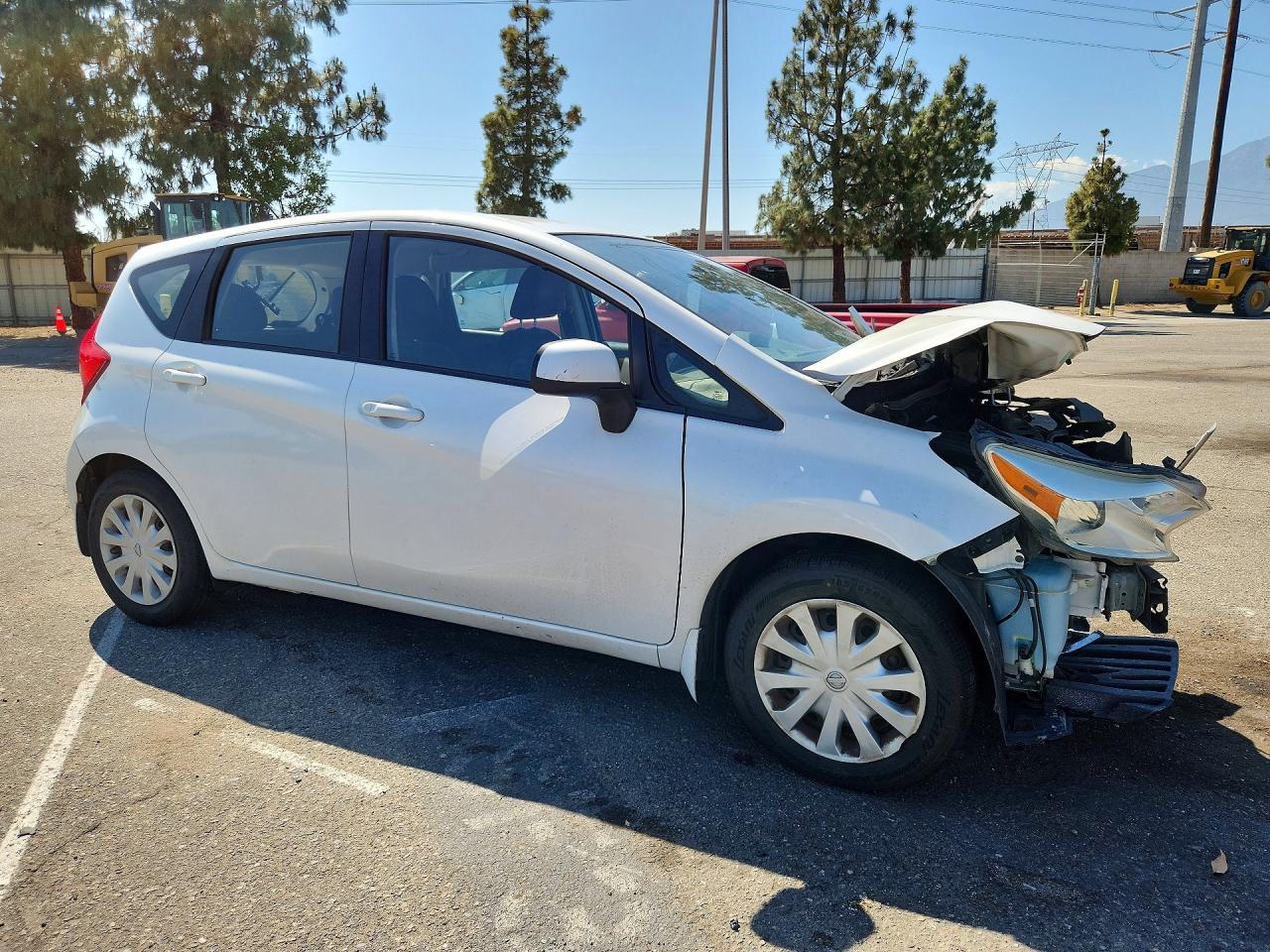 2014 Nissan Versa Note Sv White vin: 3N1CE2CP1EL380000