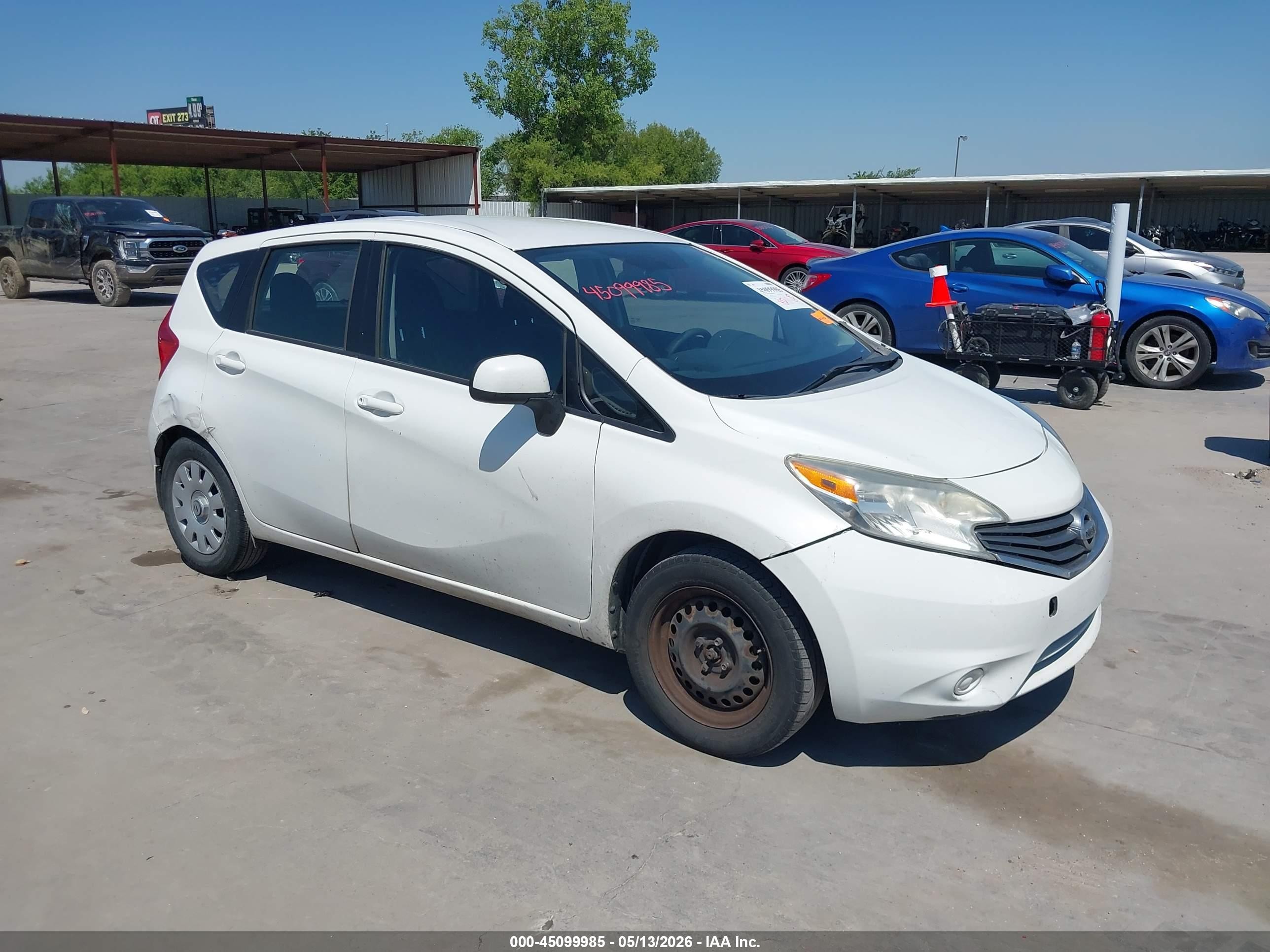 2014 Nissan Versa Note S Plus White vin: 3N1CE2CP1EL387528