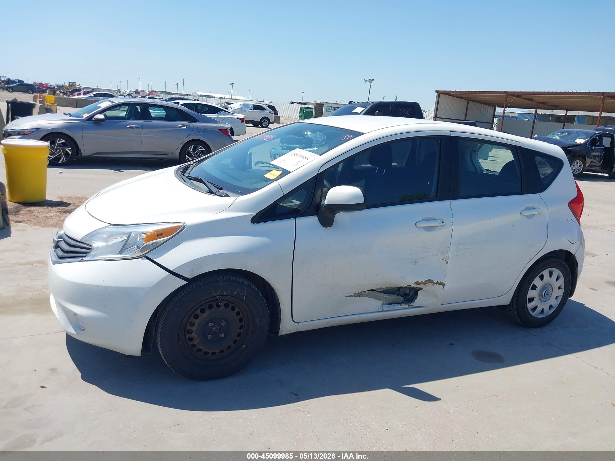 2014 Nissan Versa Note S Plus White vin: 3N1CE2CP1EL387528