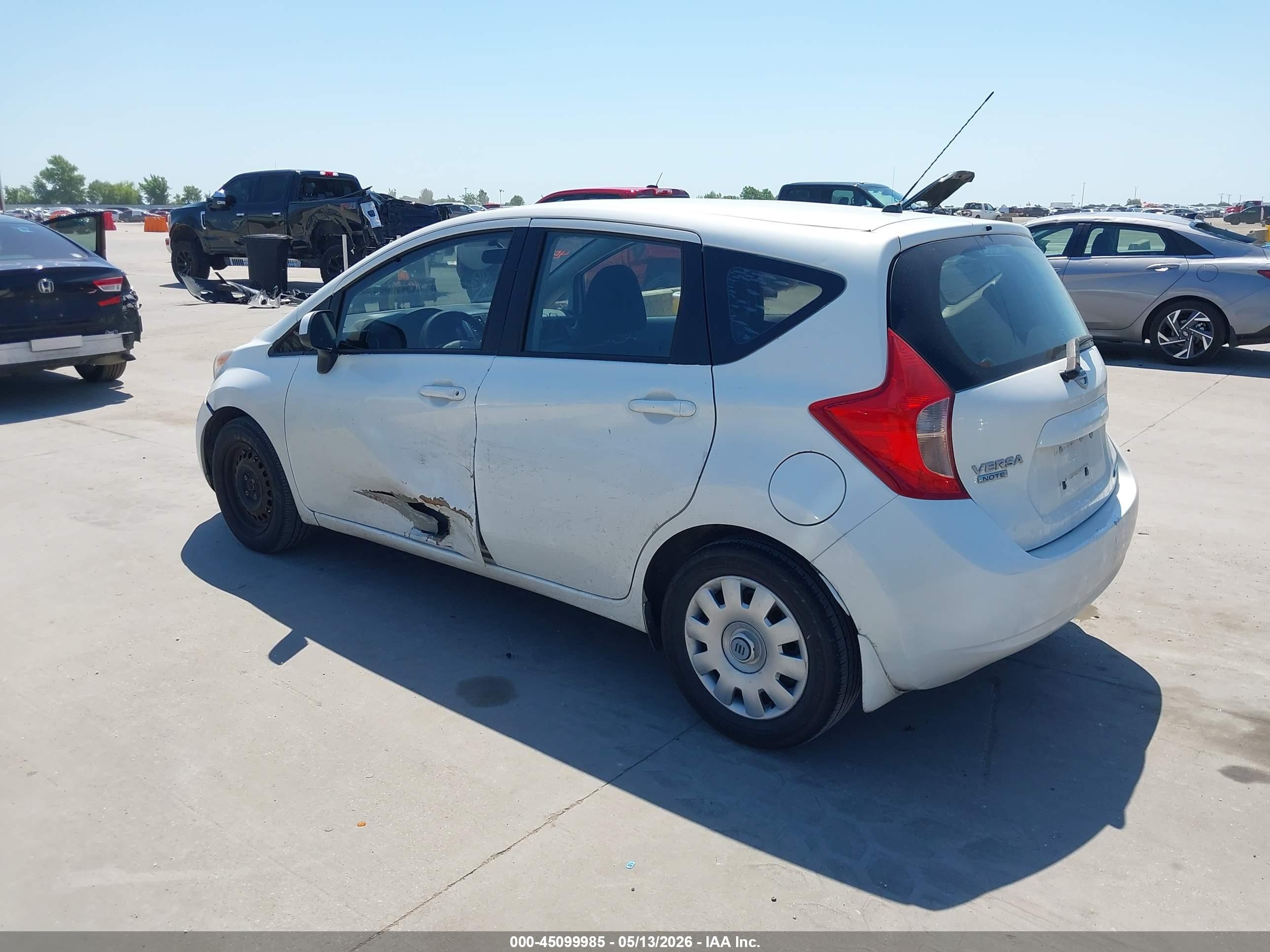 2014 Nissan Versa Note S Plus White vin: 3N1CE2CP1EL387528