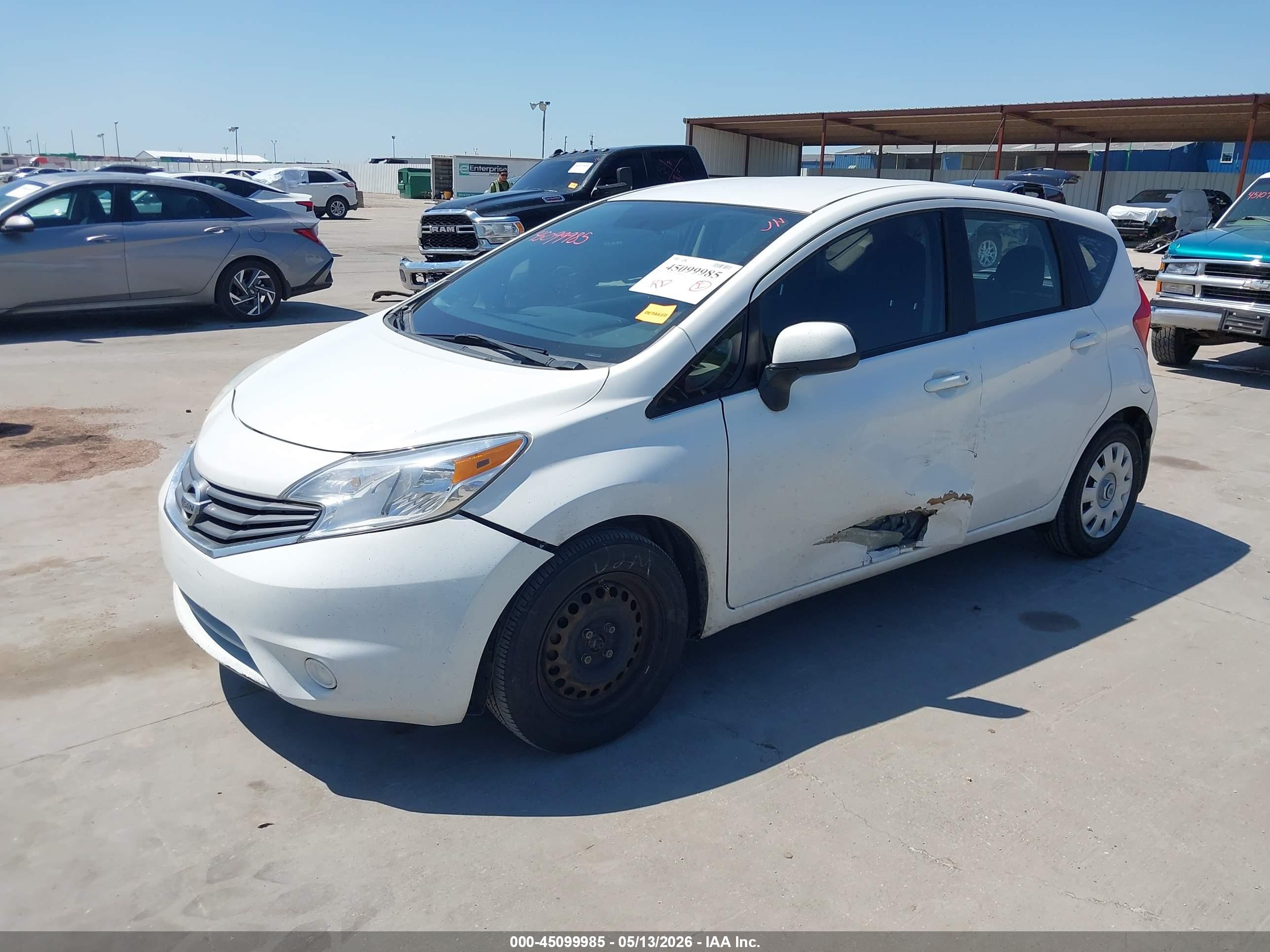 2014 Nissan Versa Note S Plus White vin: 3N1CE2CP1EL387528