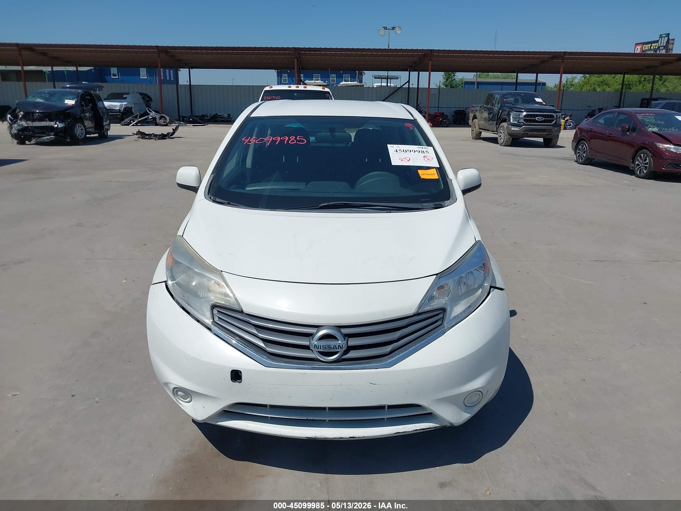 2014 Nissan Versa Note S Plus White vin: 3N1CE2CP1EL387528