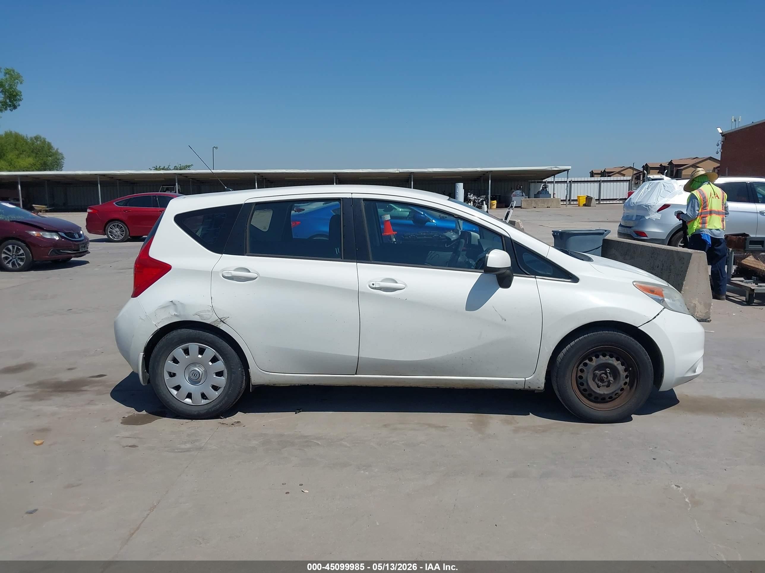 2014 Nissan Versa Note S Plus White vin: 3N1CE2CP1EL387528