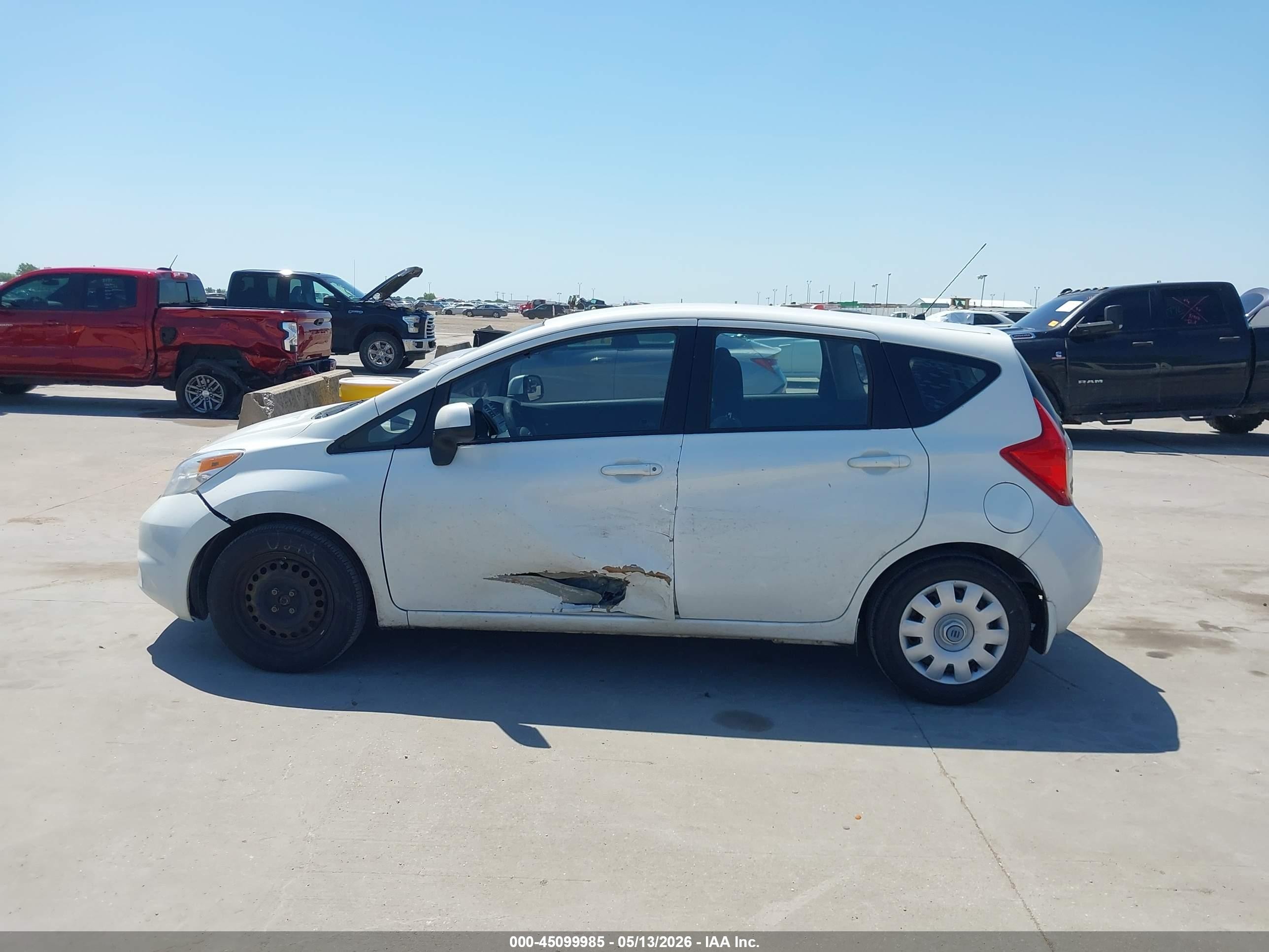 2014 Nissan Versa Note S Plus White vin: 3N1CE2CP1EL387528