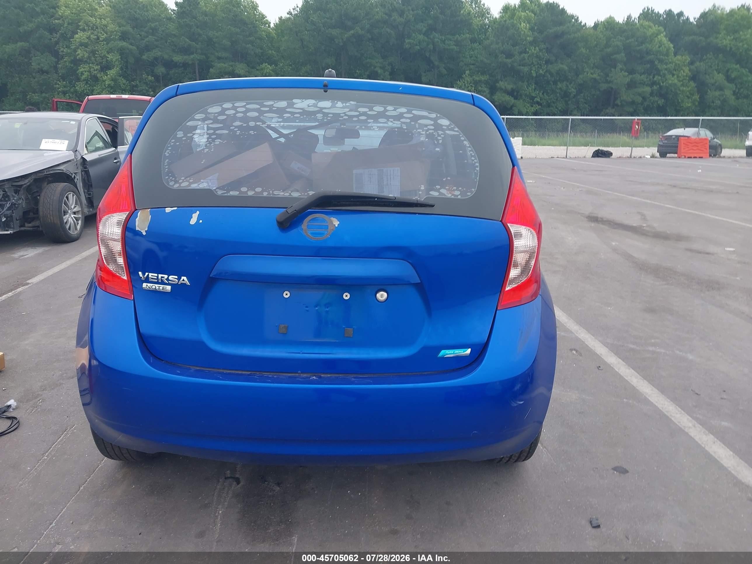 2014 Nissan Versa Note S Plus Blue vin: 3N1CE2CP1EL388632
