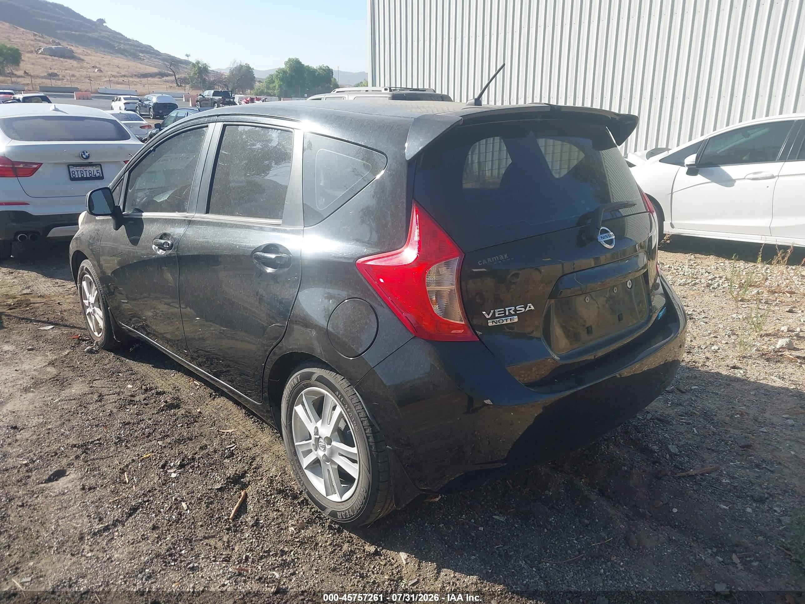 2014 Nissan Versa Note S Plus Black vin: 3N1CE2CP1EL389215
