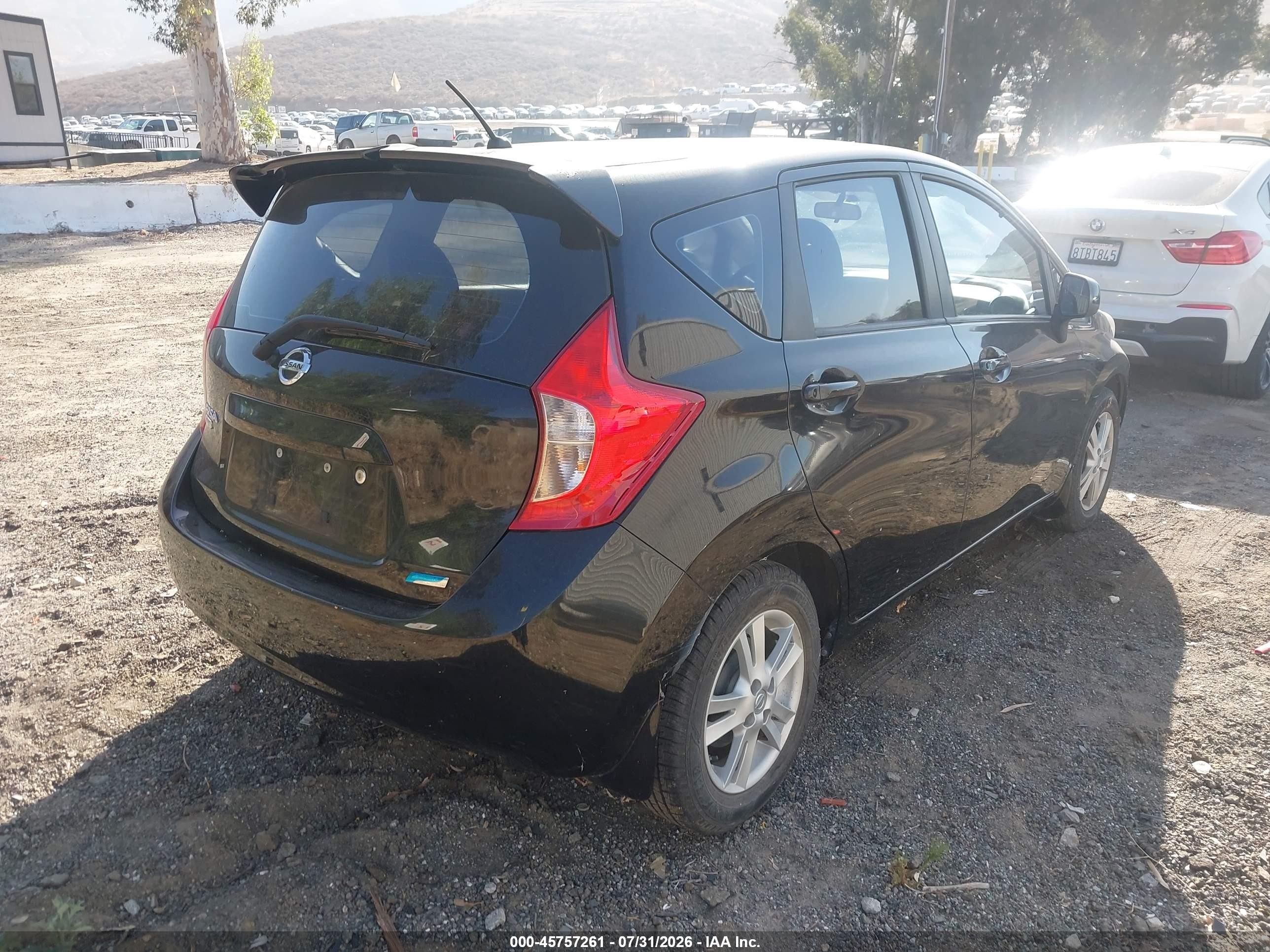 2014 Nissan Versa Note S Plus Black vin: 3N1CE2CP1EL389215