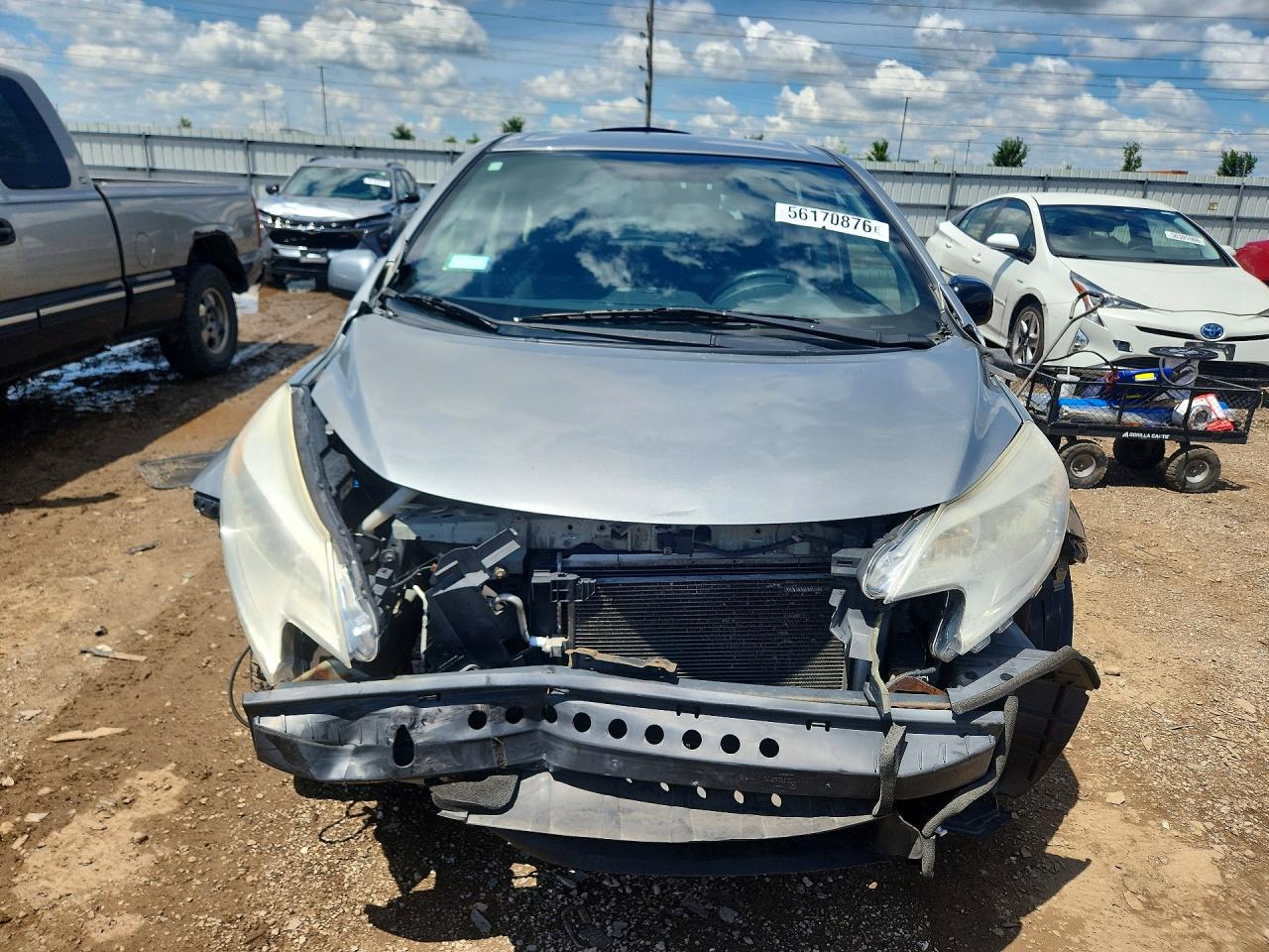 2014 Nissan Versa Note S Plus Gray vin: 3N1CE2CP1EL392549