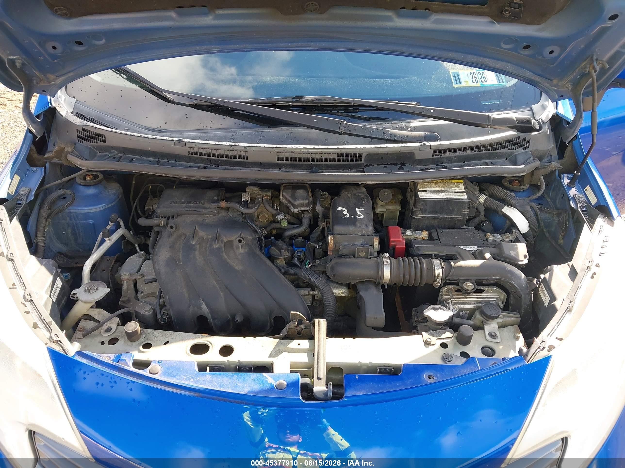 2014 Nissan Versa Note S (sr)/s Plus/sv Blue vin: 3N1CE2CP1EL407857