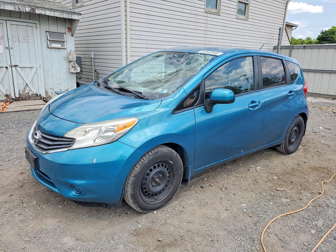 2014 Nissan Versa Note S Plus Blue vin: 3N1CE2CP1EL413836