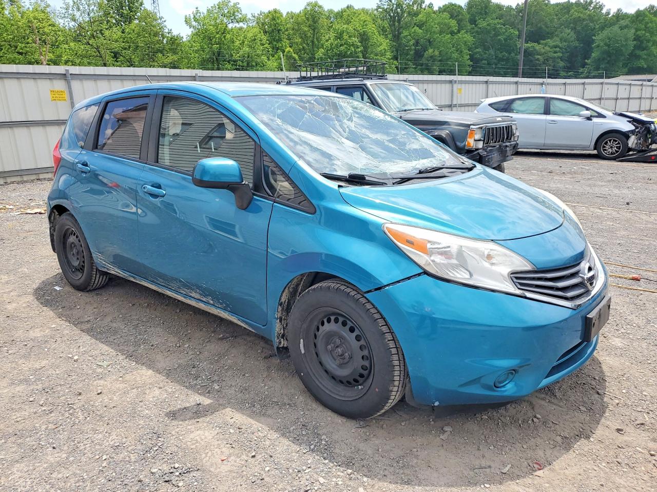 2014 Nissan Versa Note S Plus Blue vin: 3N1CE2CP1EL413836