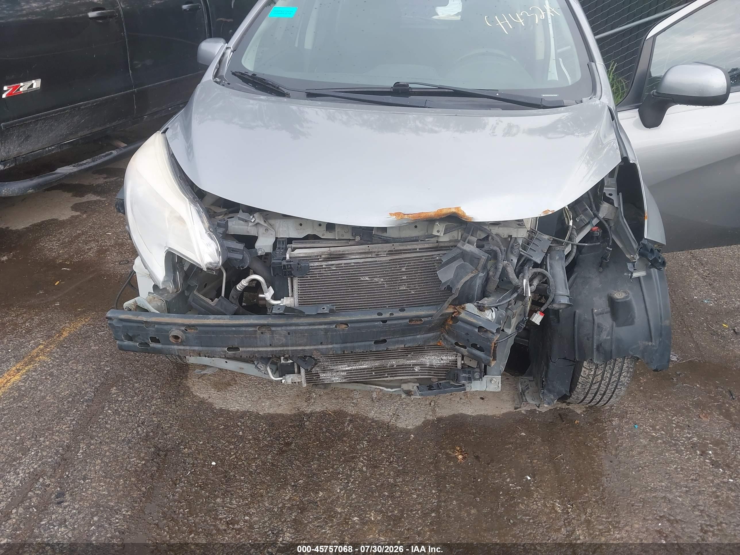 2014 Nissan Versa Note Sv Gray vin: 3N1CE2CP1EL414324
