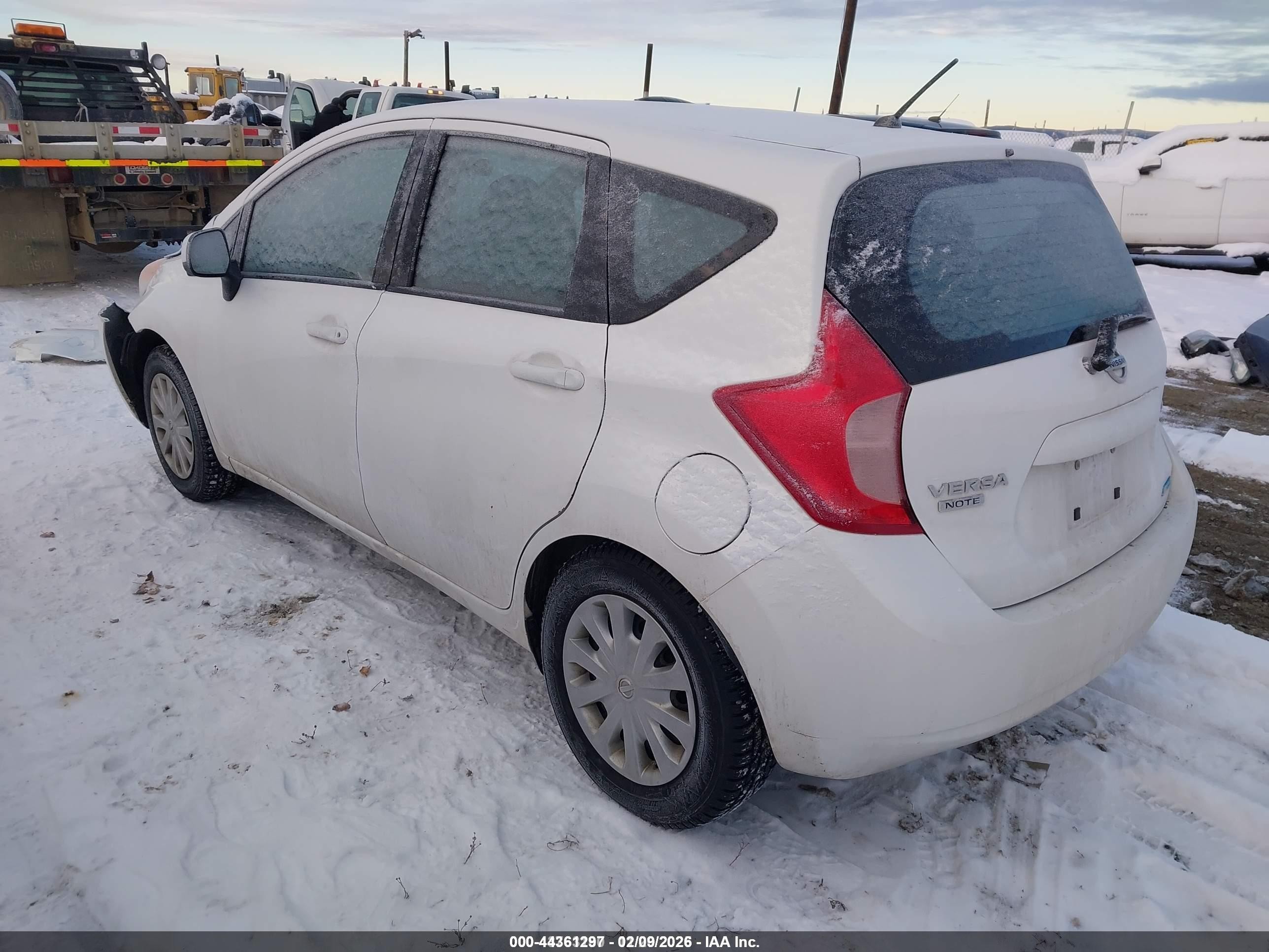 2014 Nissan Versa Note S (sr)/s Plus/sv White vin: 3N1CE2CP1EL418163