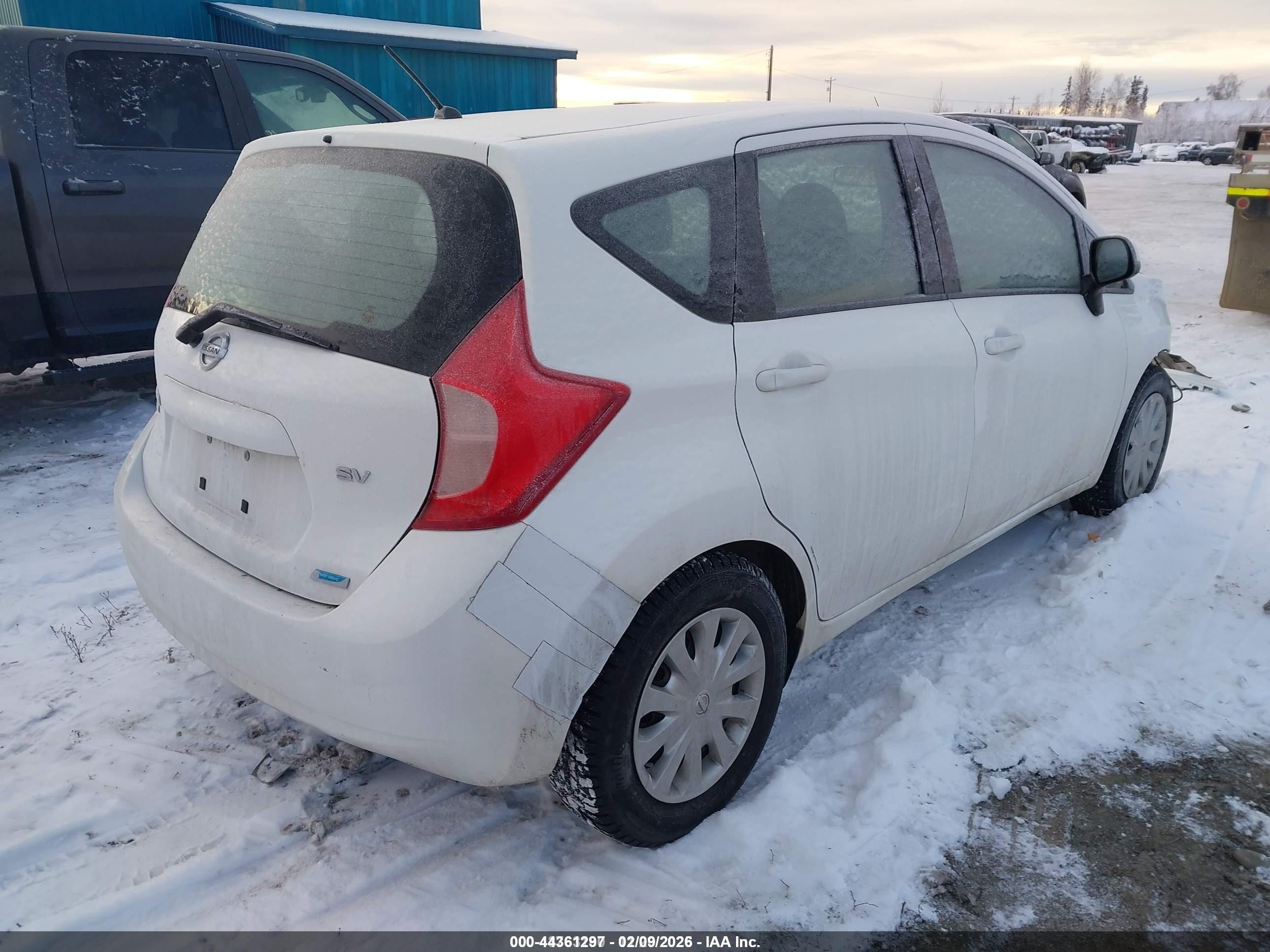 2014 Nissan Versa Note S (sr)/s Plus/sv White vin: 3N1CE2CP1EL418163