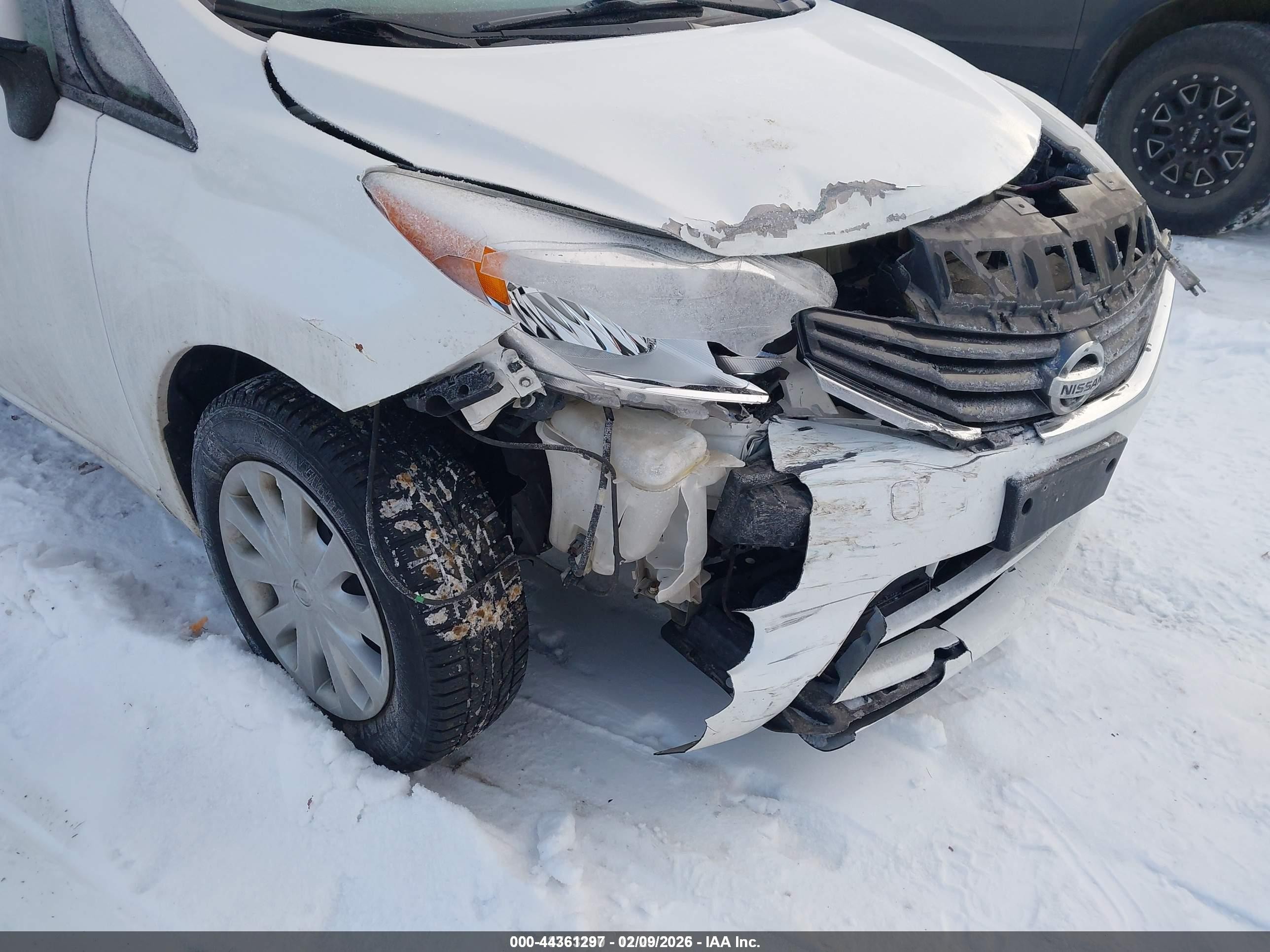 2014 Nissan Versa Note S (sr)/s Plus/sv White vin: 3N1CE2CP1EL418163