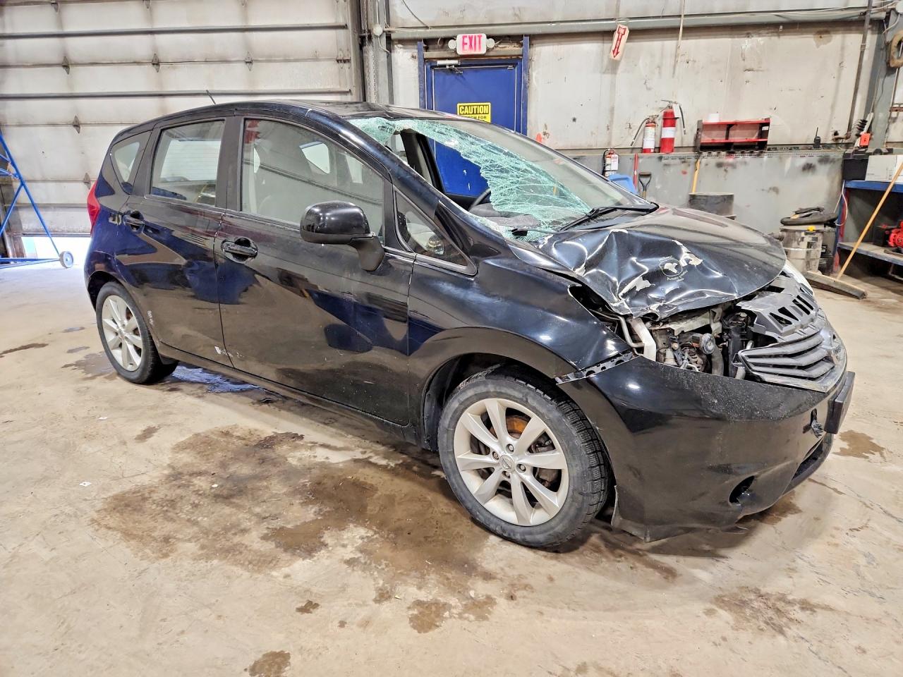 2014 Nissan Versa Note S Black vin: 3N1CE2CP1EL419698