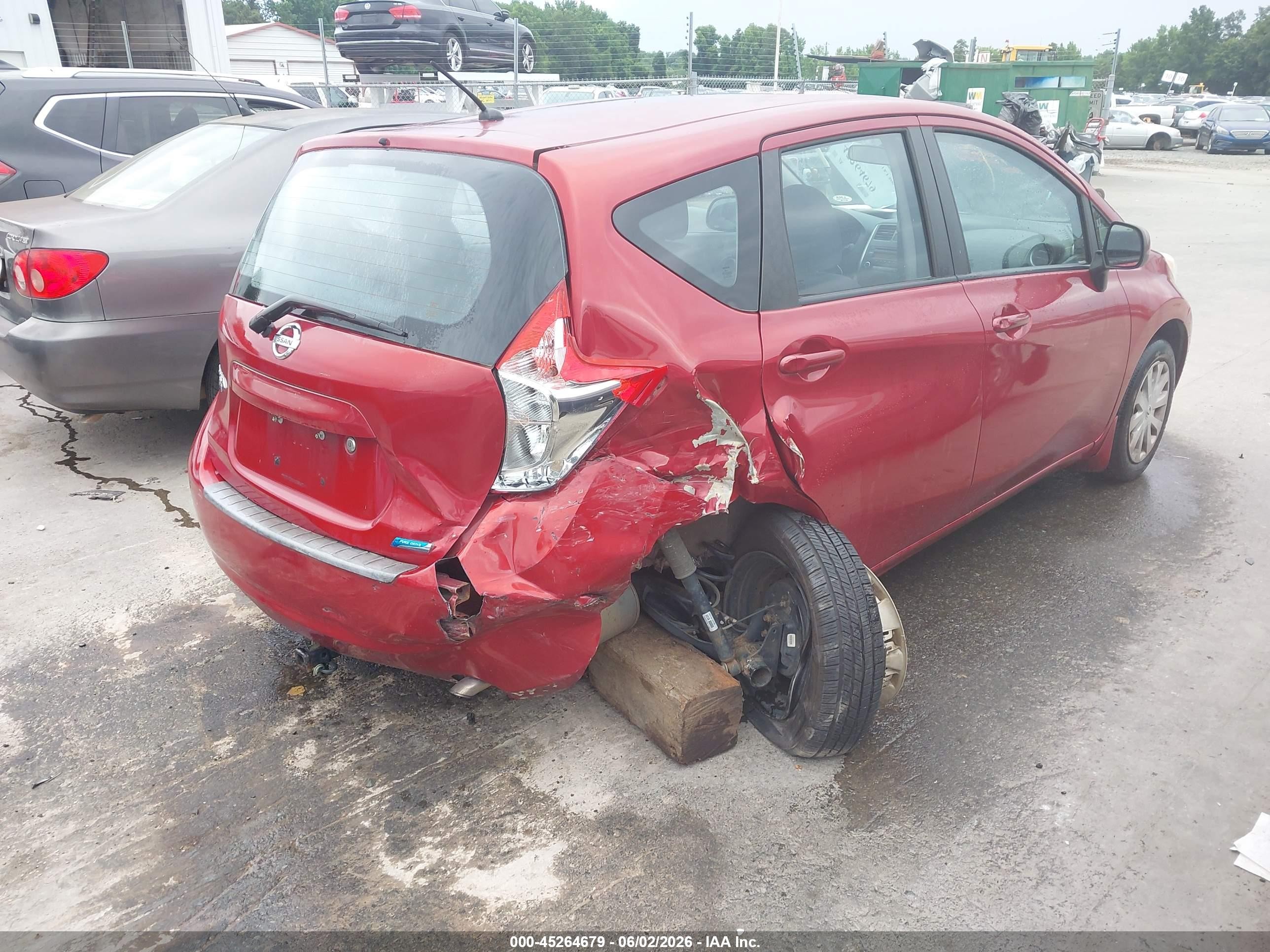 2014 Nissan Versa Note S Plus Red vin: 3N1CE2CP1EL426442