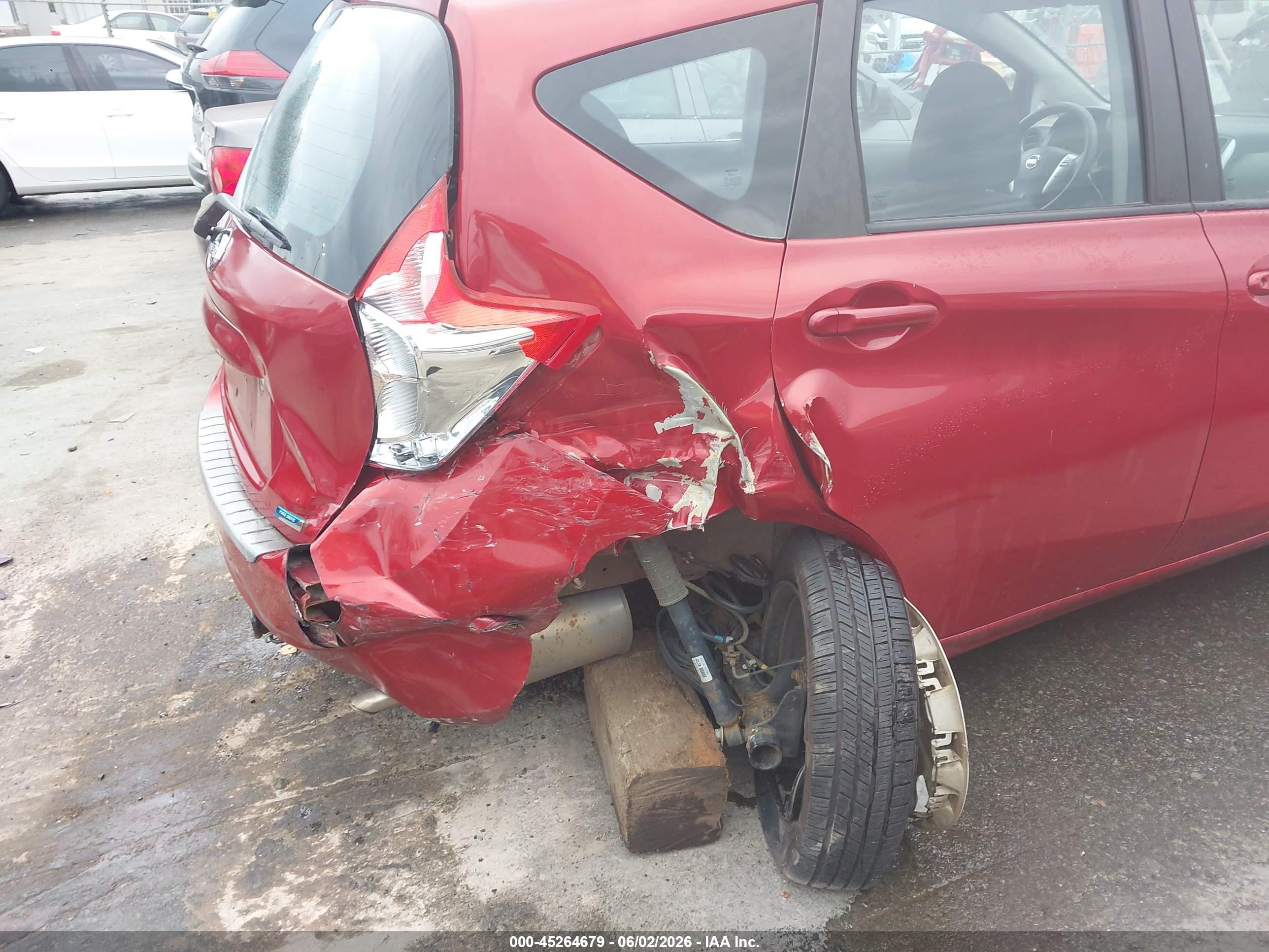 2014 Nissan Versa Note S Plus Red vin: 3N1CE2CP1EL426442