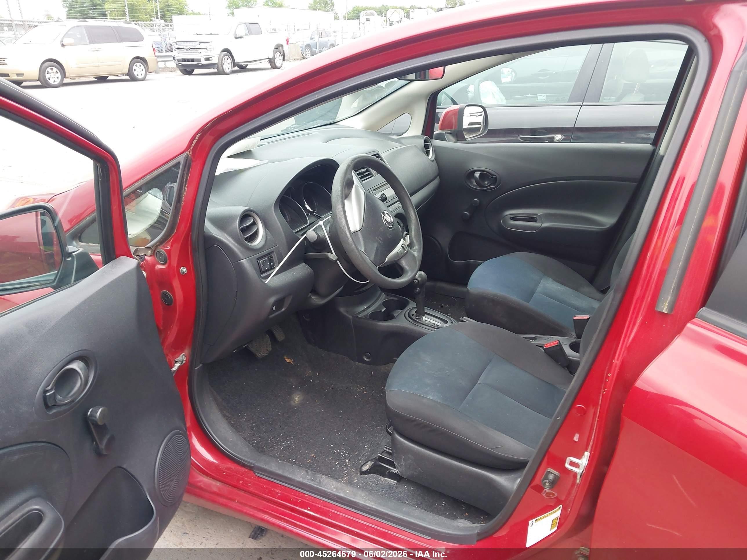2014 Nissan Versa Note S Plus Red vin: 3N1CE2CP1EL426442