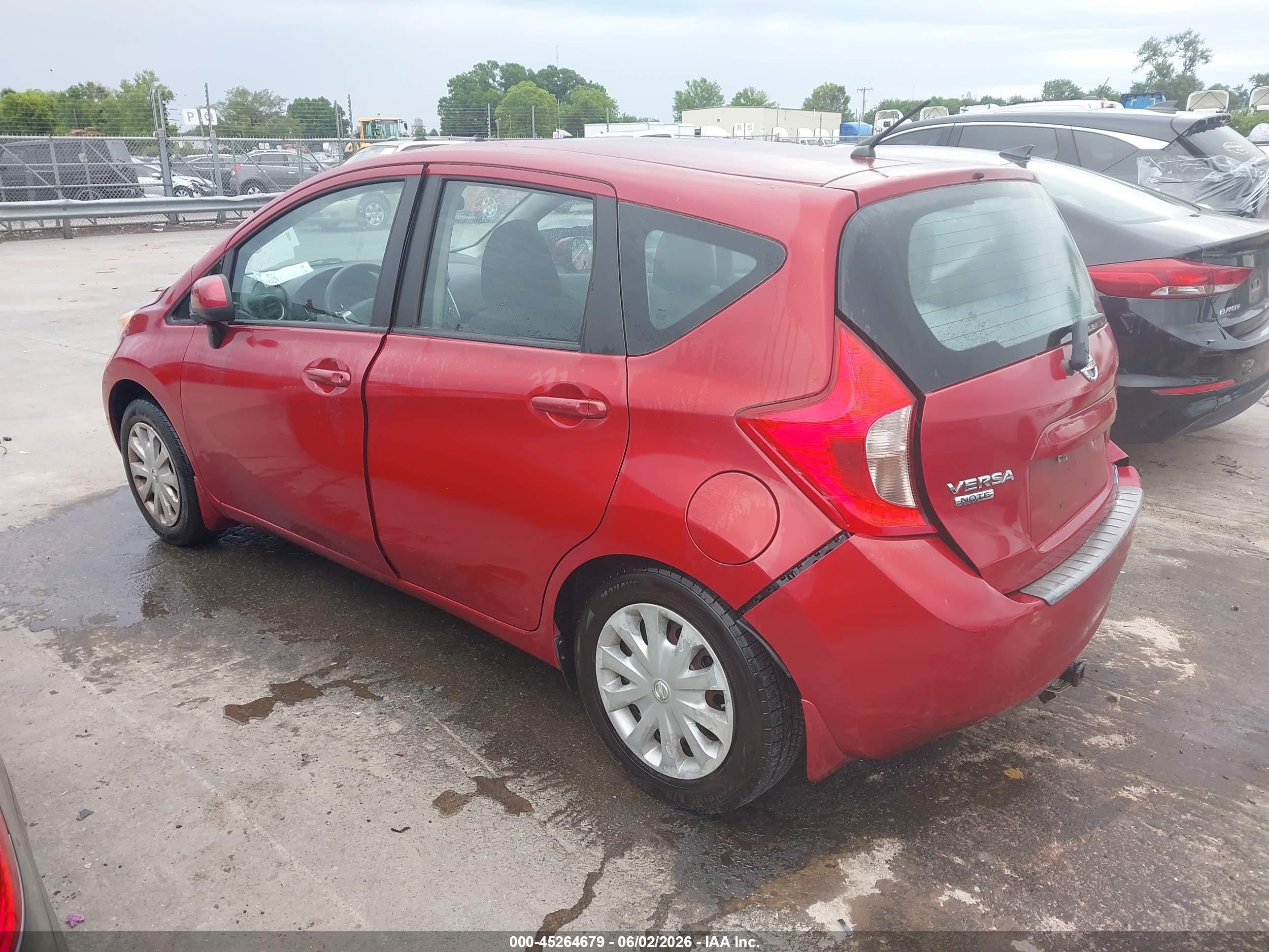 2014 Nissan Versa Note S Plus Red vin: 3N1CE2CP1EL426442
