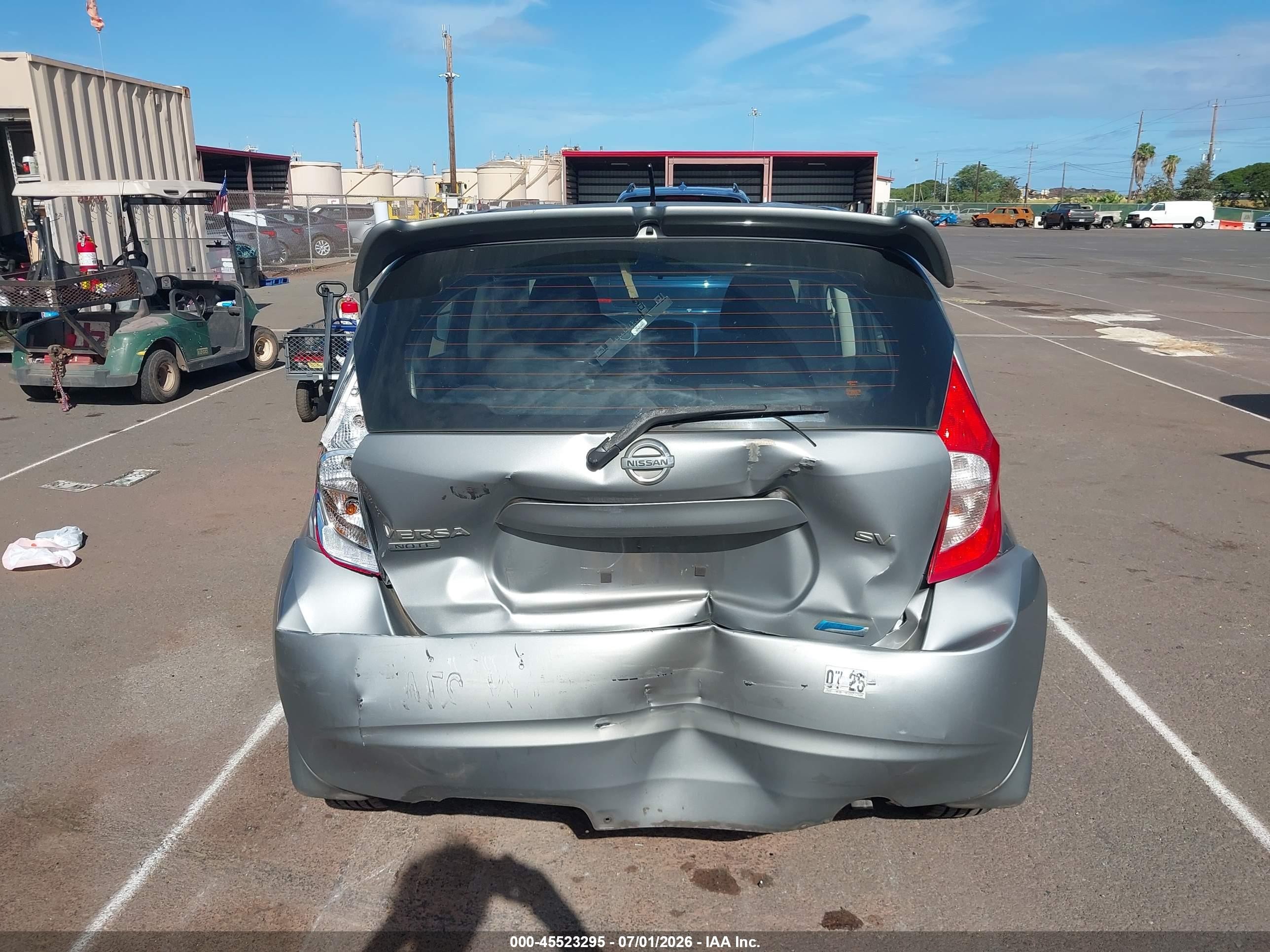 2015 Nissan Versa Note Sv Gray vin: 3N1CE2CP1FL350836