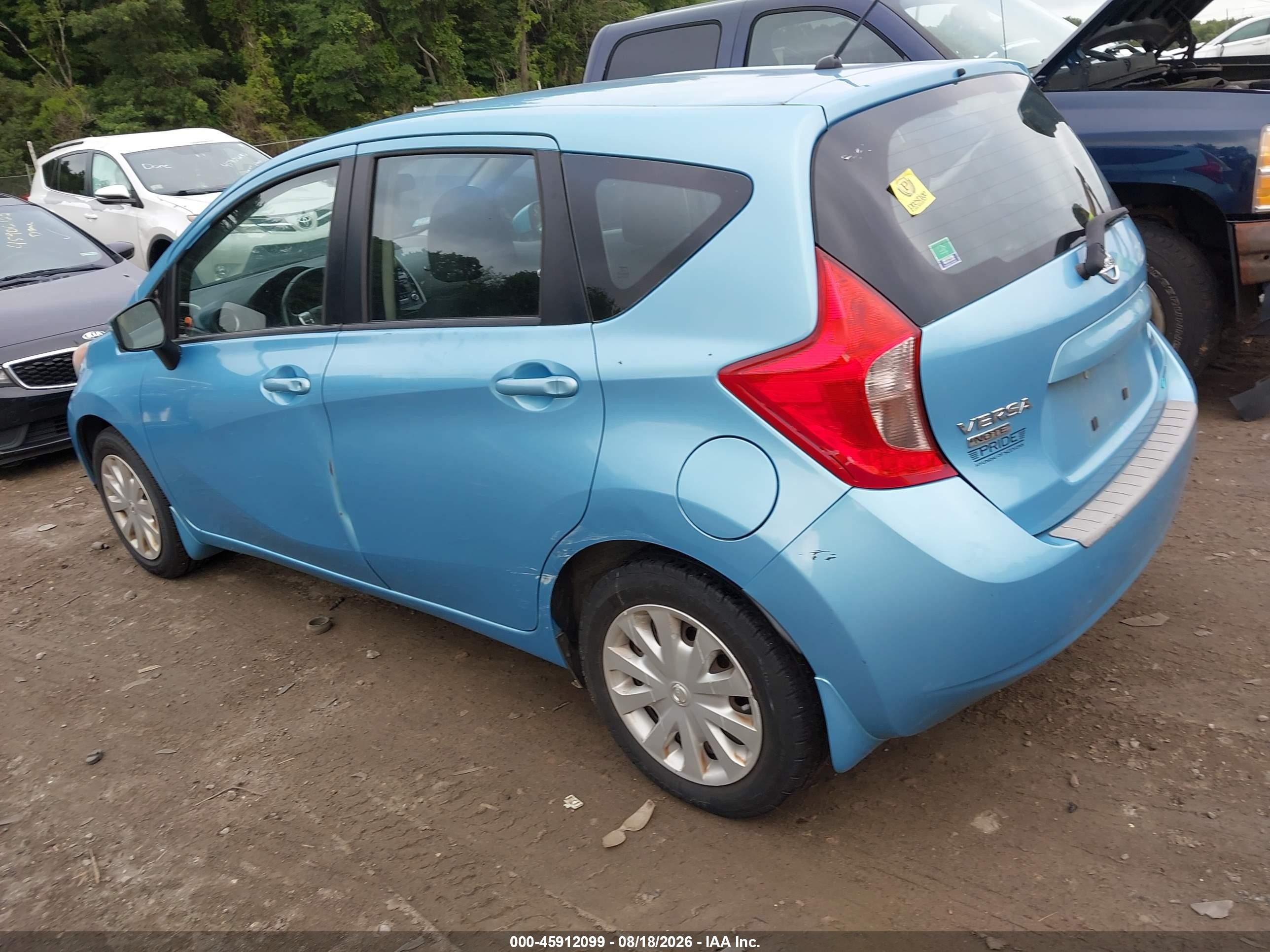 2015 Nissan Versa Note Sv Blue vin: 3N1CE2CP1FL362324