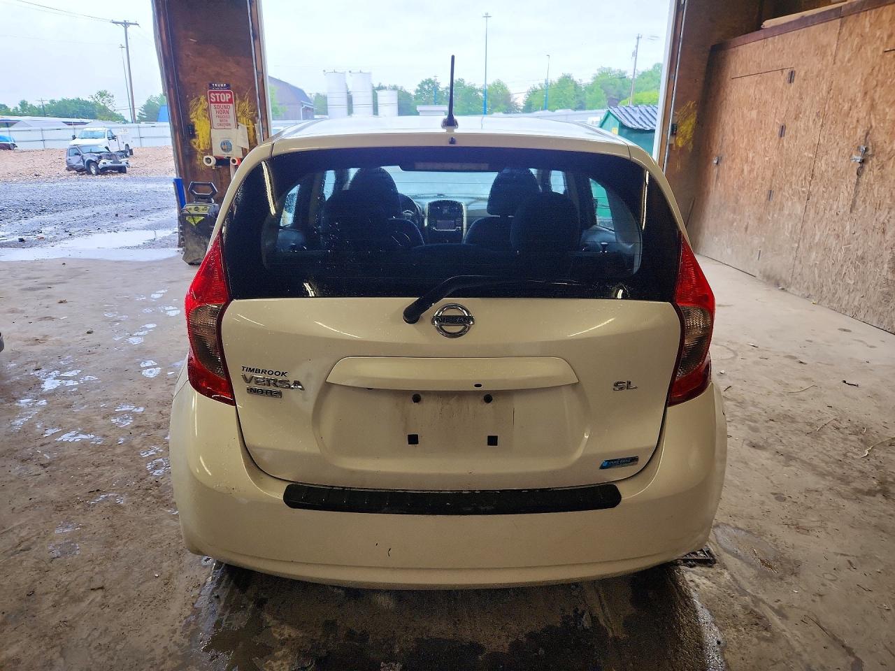 2015 Nissan Versa Note Sl White vin: 3N1CE2CP1FL362758