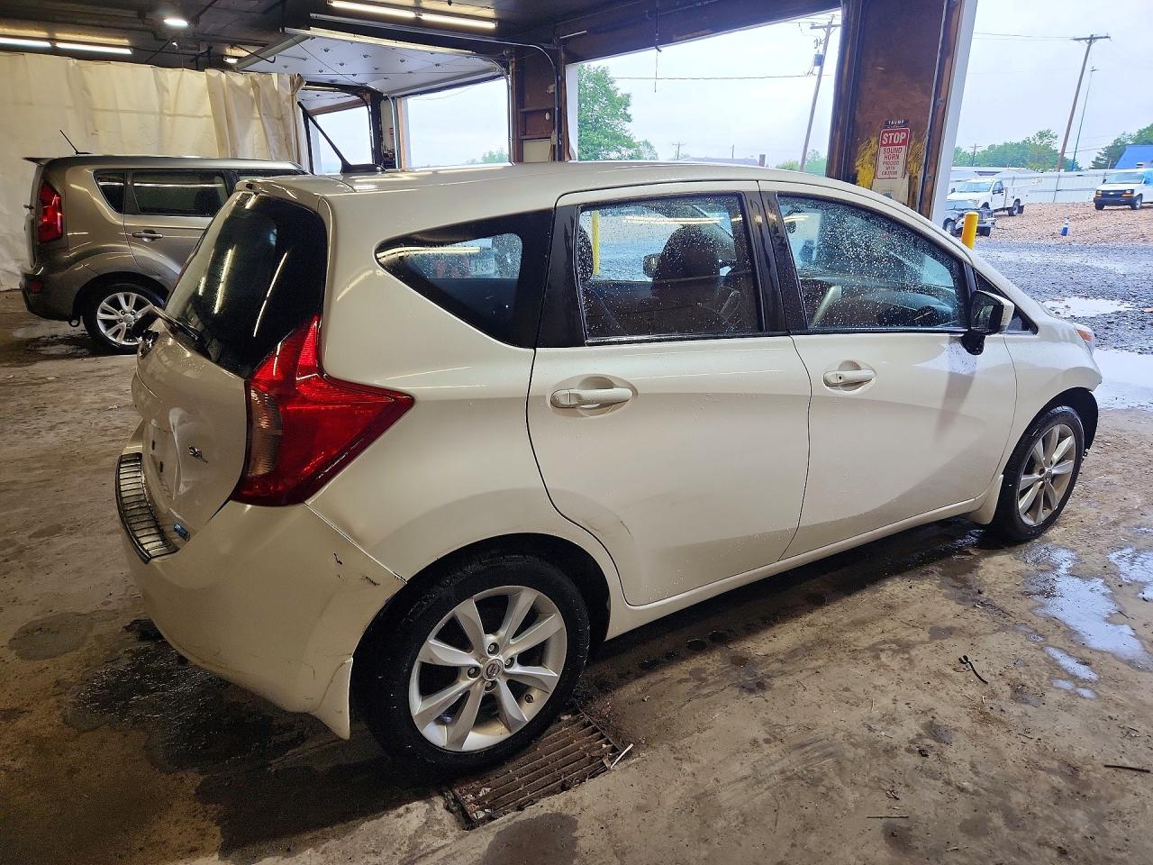 2015 Nissan Versa Note Sl White vin: 3N1CE2CP1FL362758