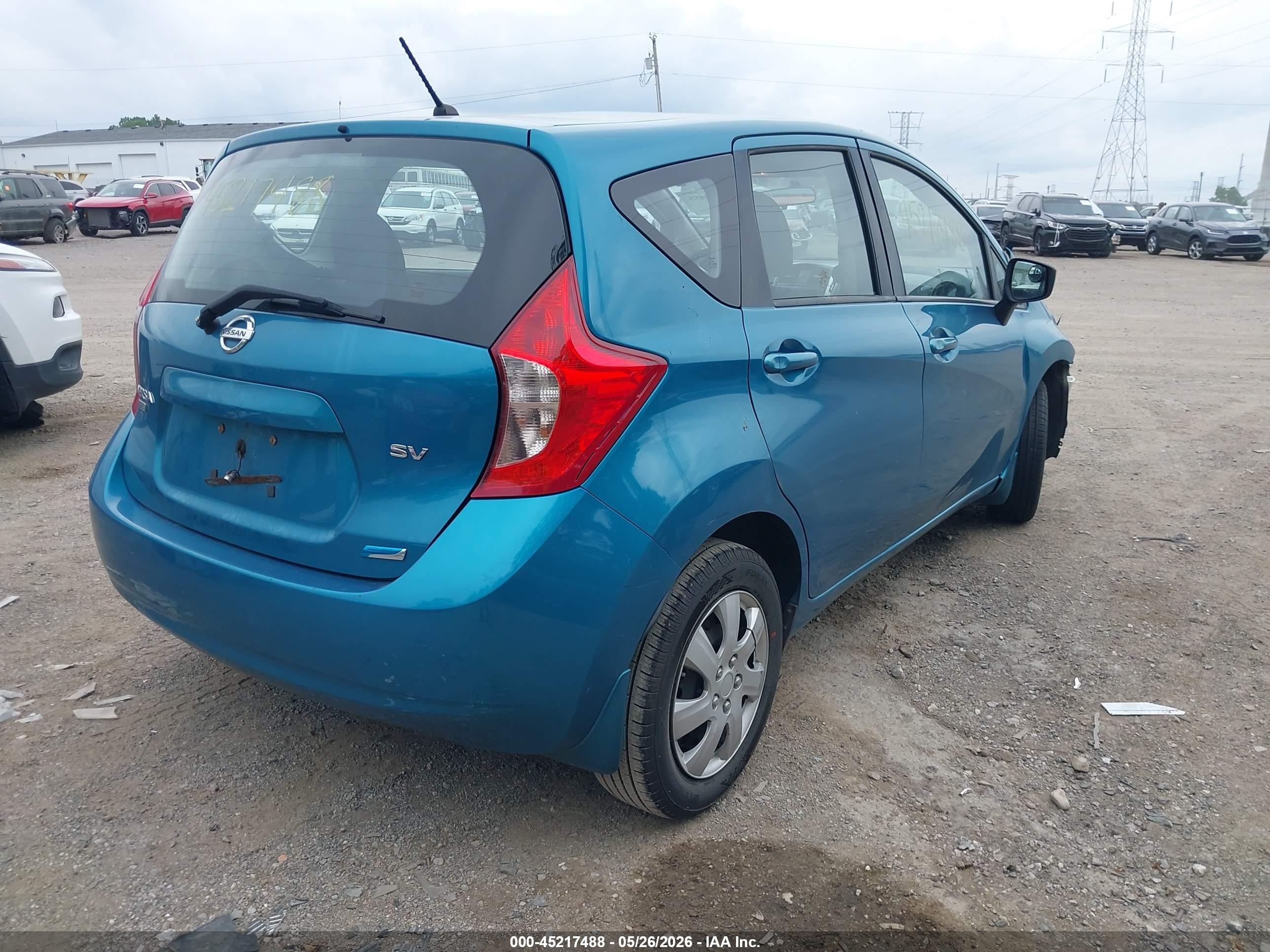 2015 Nissan Versa Note   Blue vin: 3N1CE2CP1FL363845