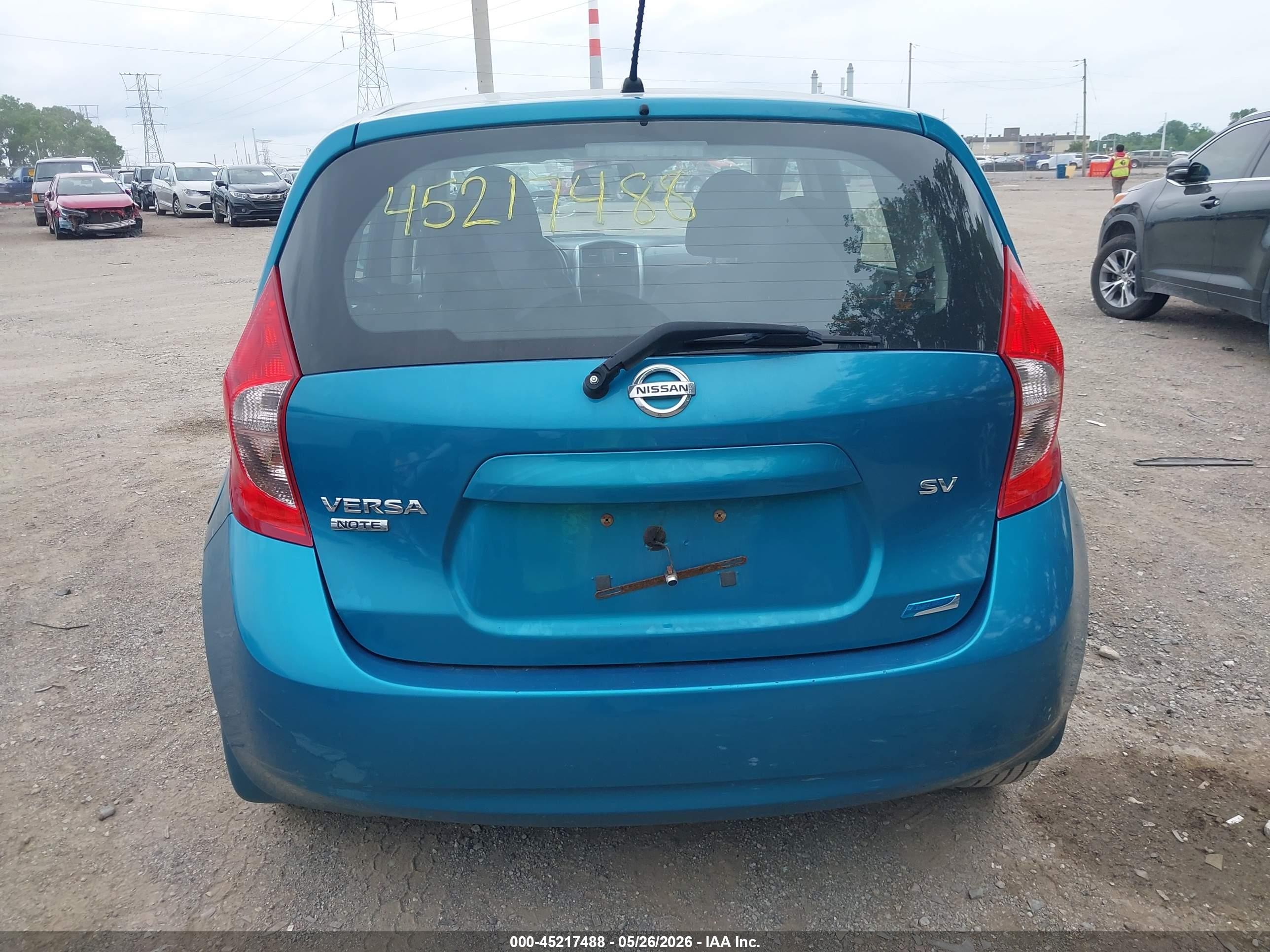 2015 Nissan Versa Note   Blue vin: 3N1CE2CP1FL363845