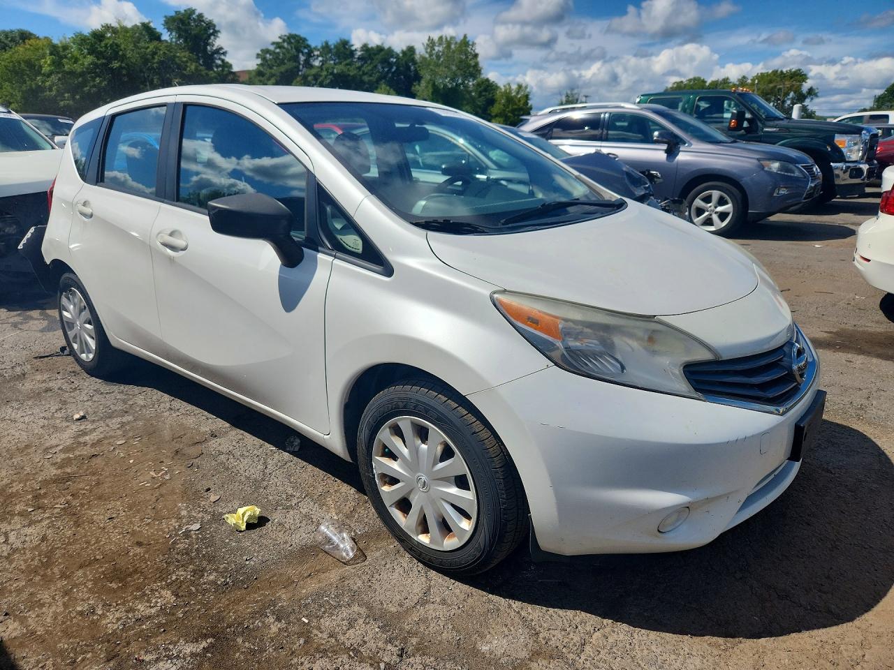 2015 Nissan Versa Note Sv White vin: 3N1CE2CP1FL374831