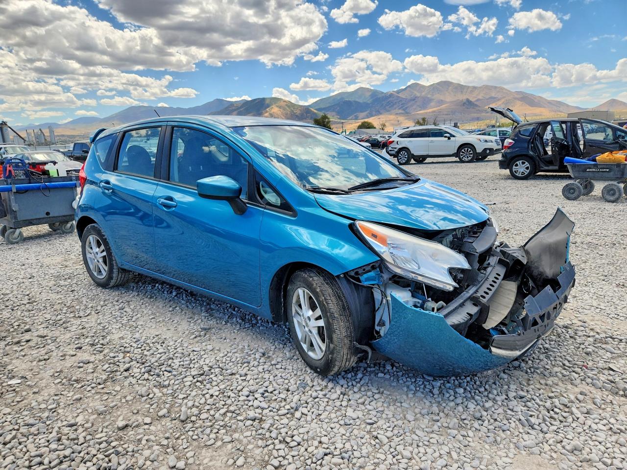 2015 Nissan Versa Note Sv Teal vin: 3N1CE2CP1FL385098