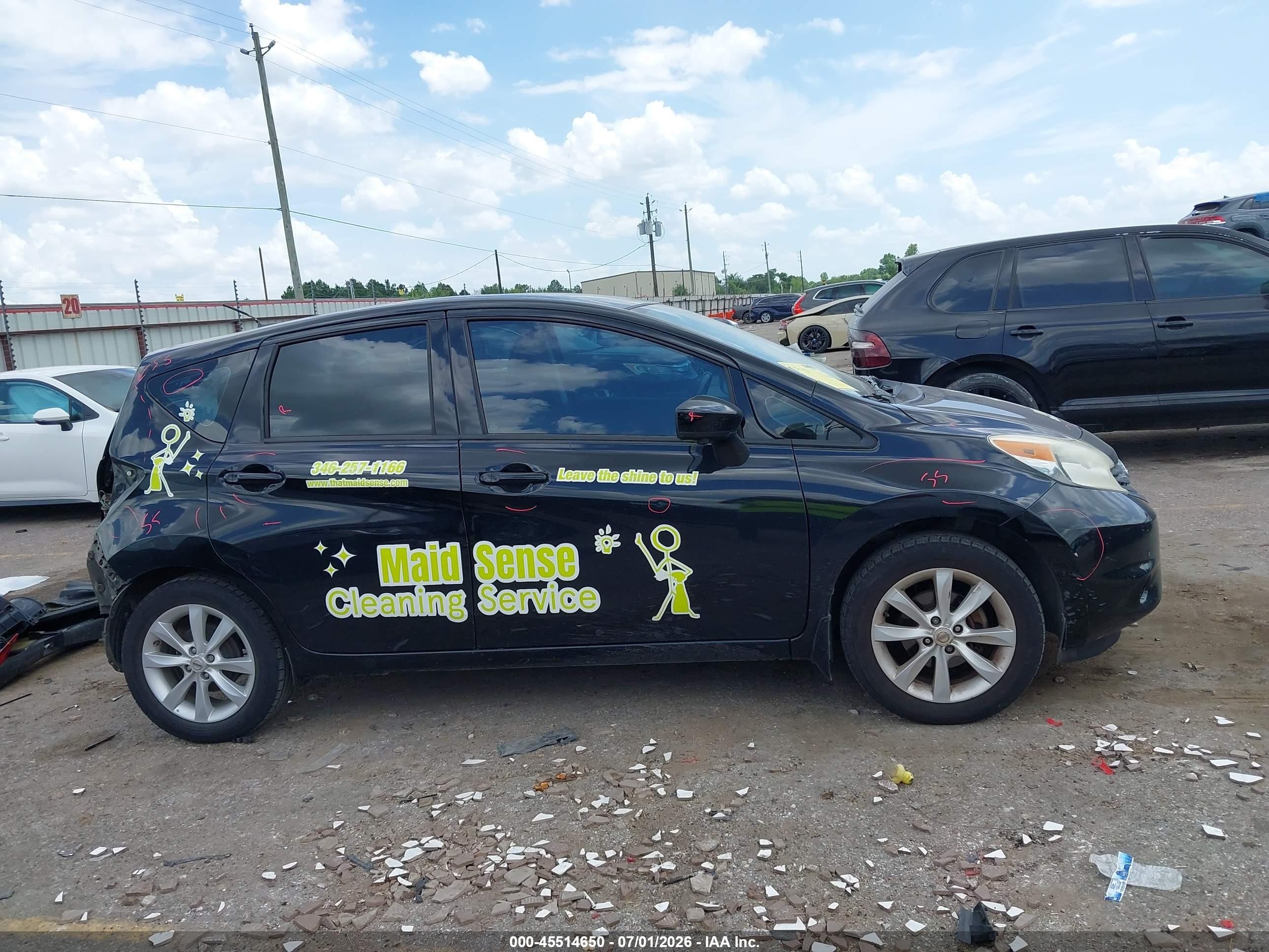 2015 Nissan Versa Note Sl Black vin: 3N1CE2CP1FL388955