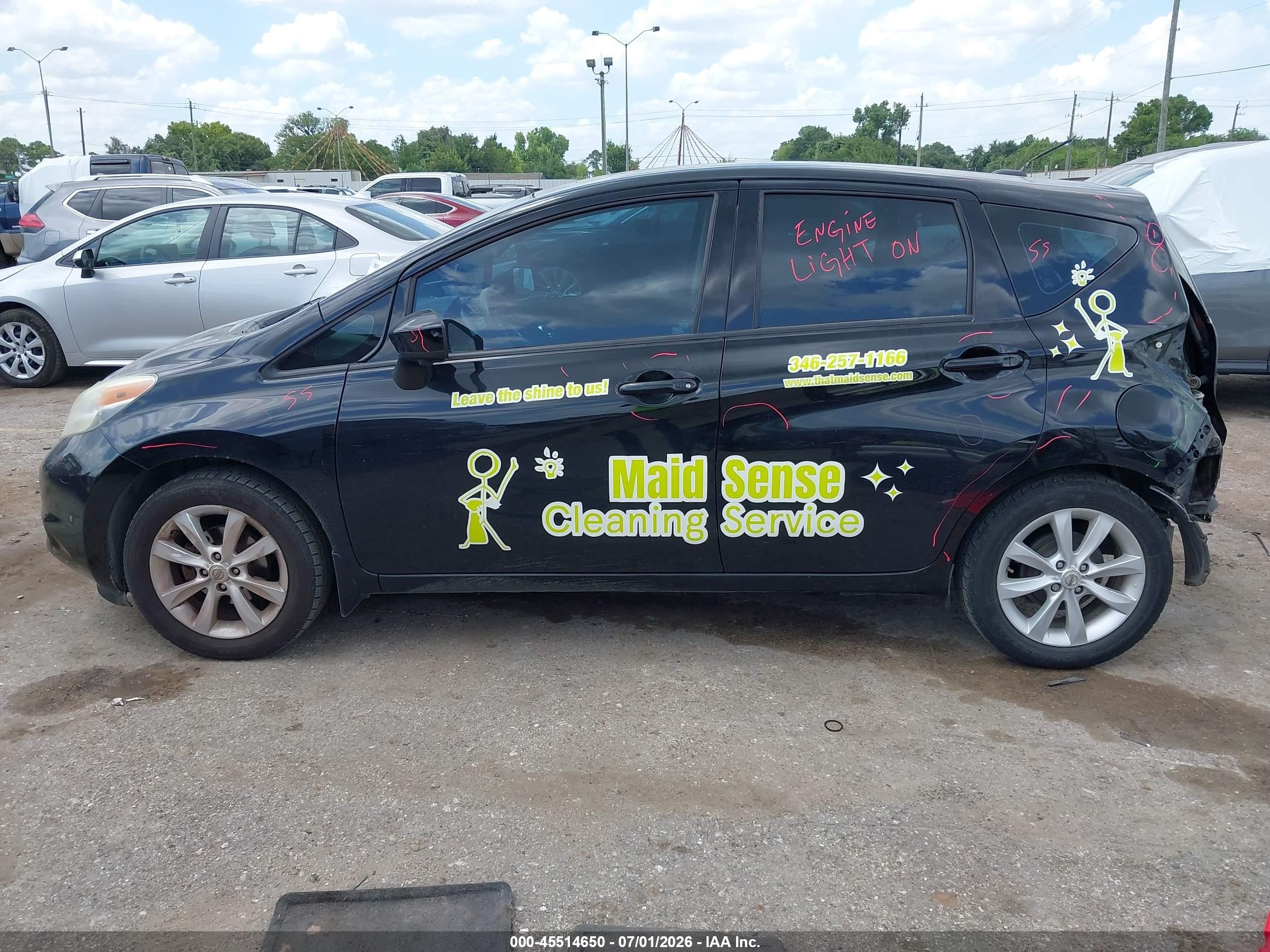 2015 Nissan Versa Note Sl Black vin: 3N1CE2CP1FL388955