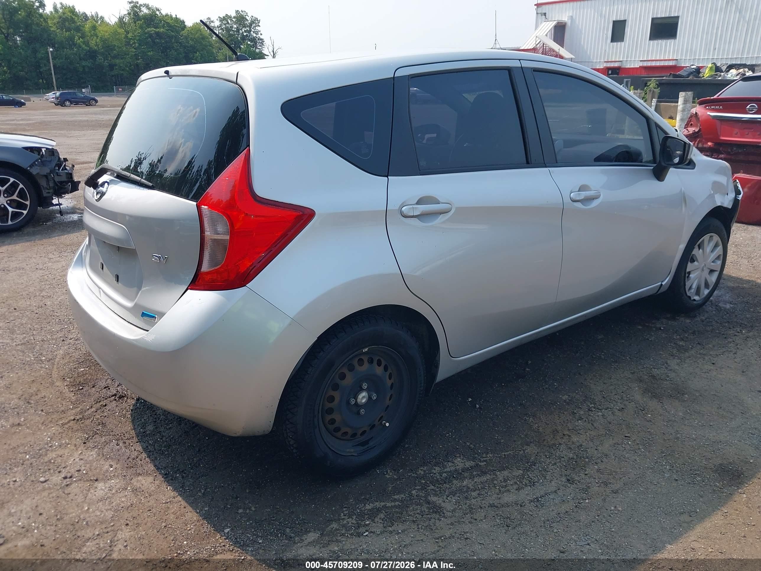 2015 Nissan Versa Note S (sr)/s Plus/sl/sr/sv Silver vin: 3N1CE2CP1FL394559