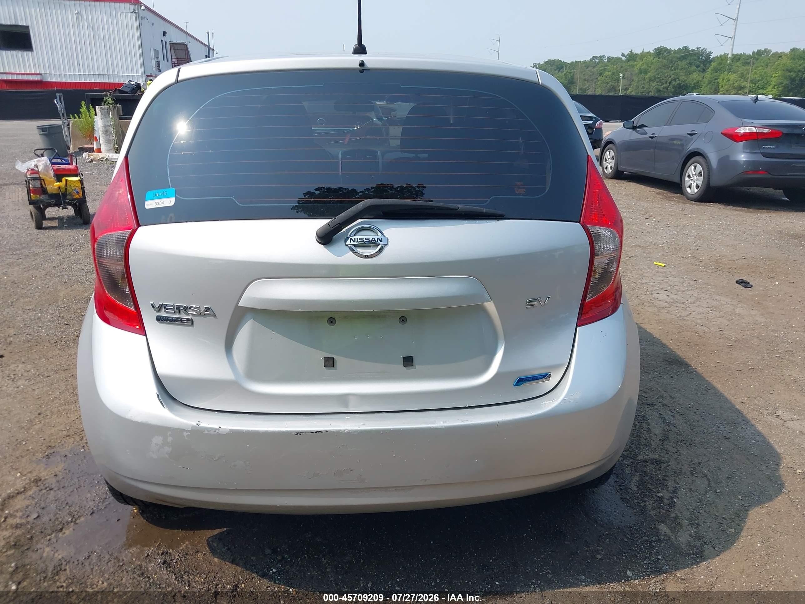 2015 Nissan Versa Note S (sr)/s Plus/sl/sr/sv Silver vin: 3N1CE2CP1FL394559