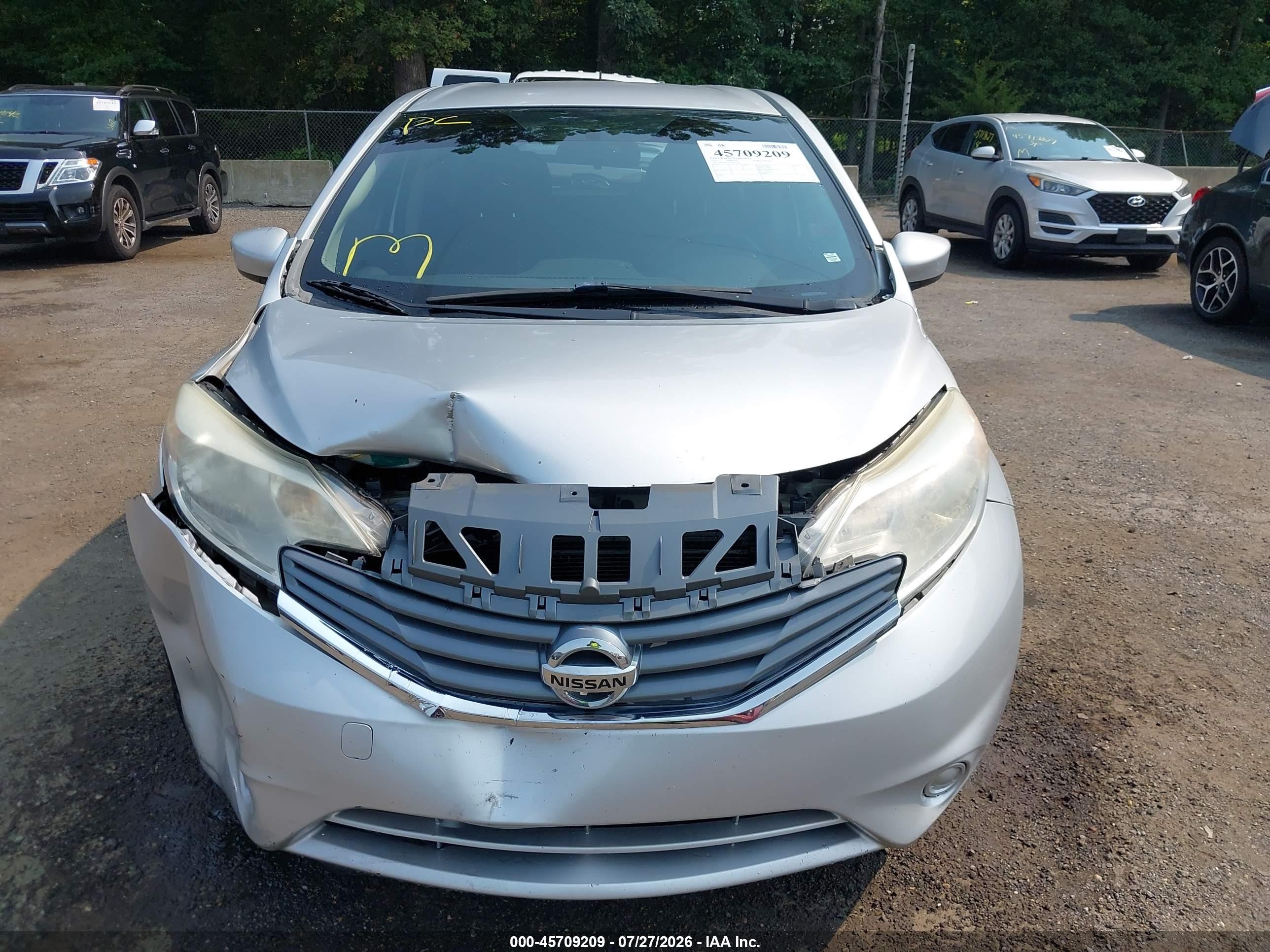 2015 Nissan Versa Note S (sr)/s Plus/sl/sr/sv Silver vin: 3N1CE2CP1FL394559