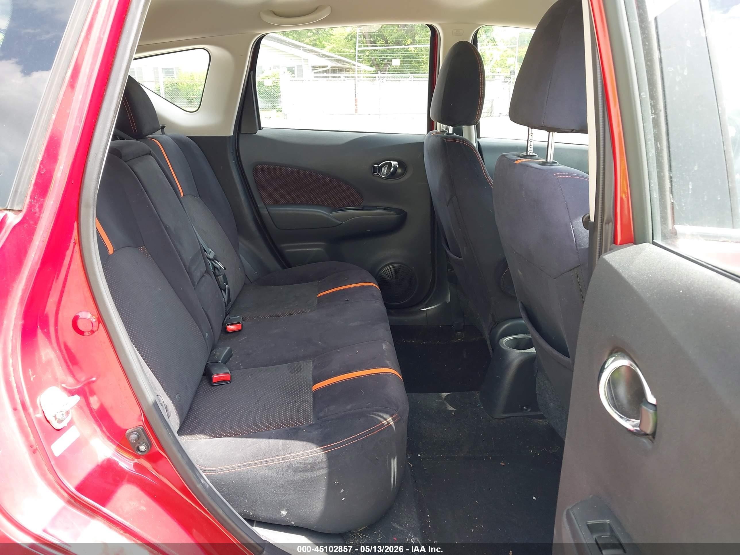 2015 Nissan Versa Note Sr Red vin: 3N1CE2CP1FL395839