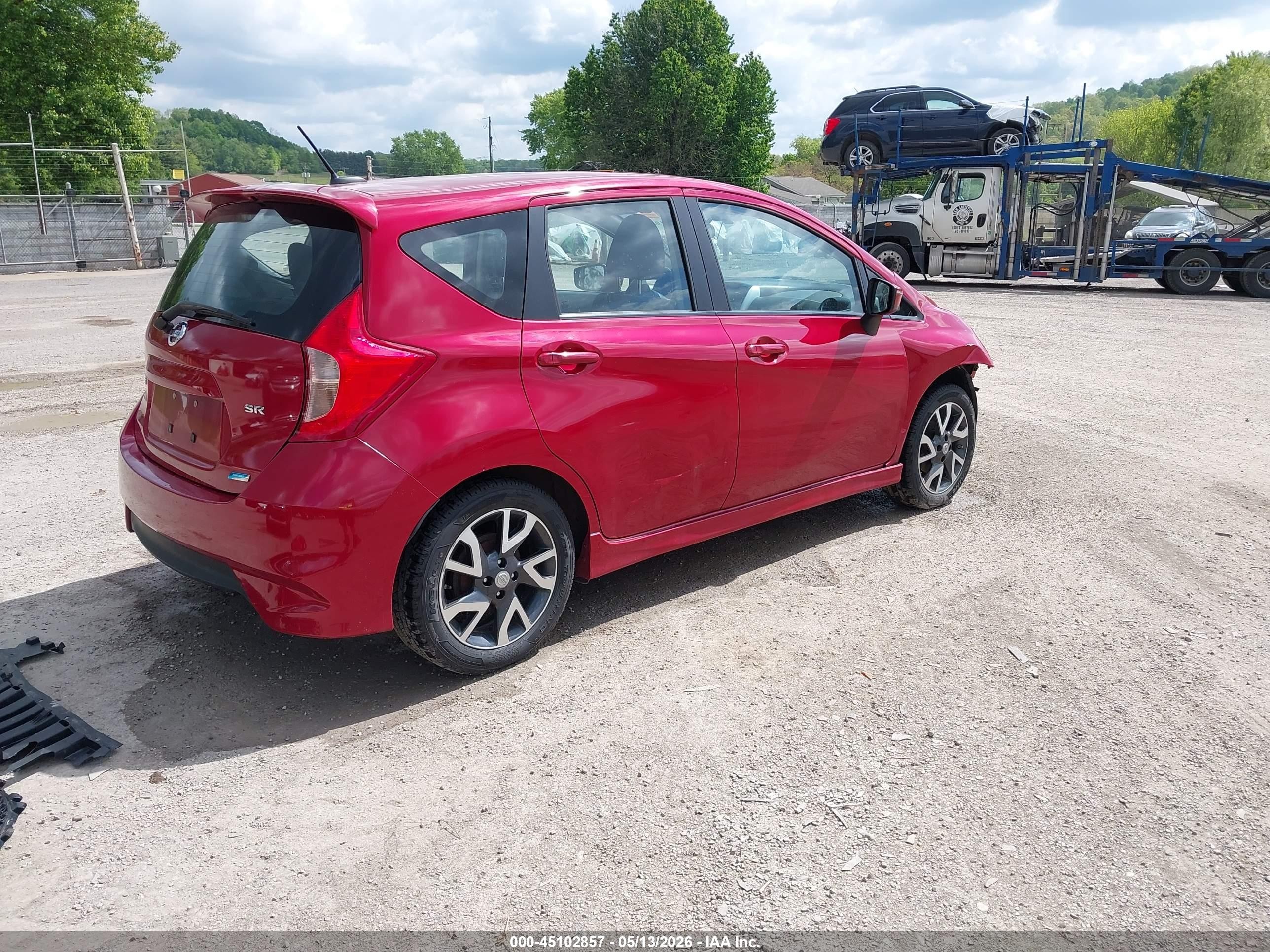 2015 Nissan Versa Note Sr Red vin: 3N1CE2CP1FL395839