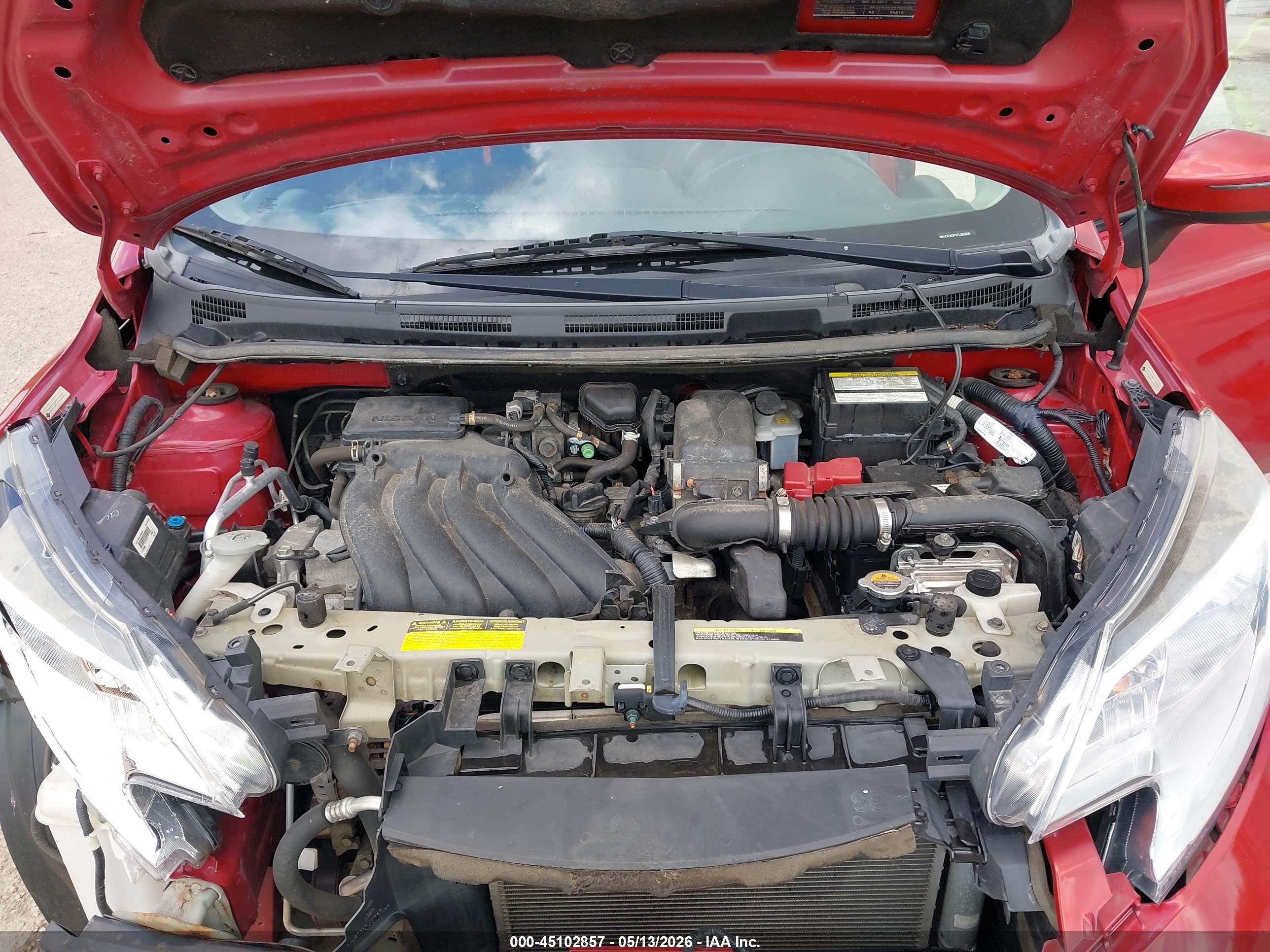 2015 Nissan Versa Note Sr Red vin: 3N1CE2CP1FL395839