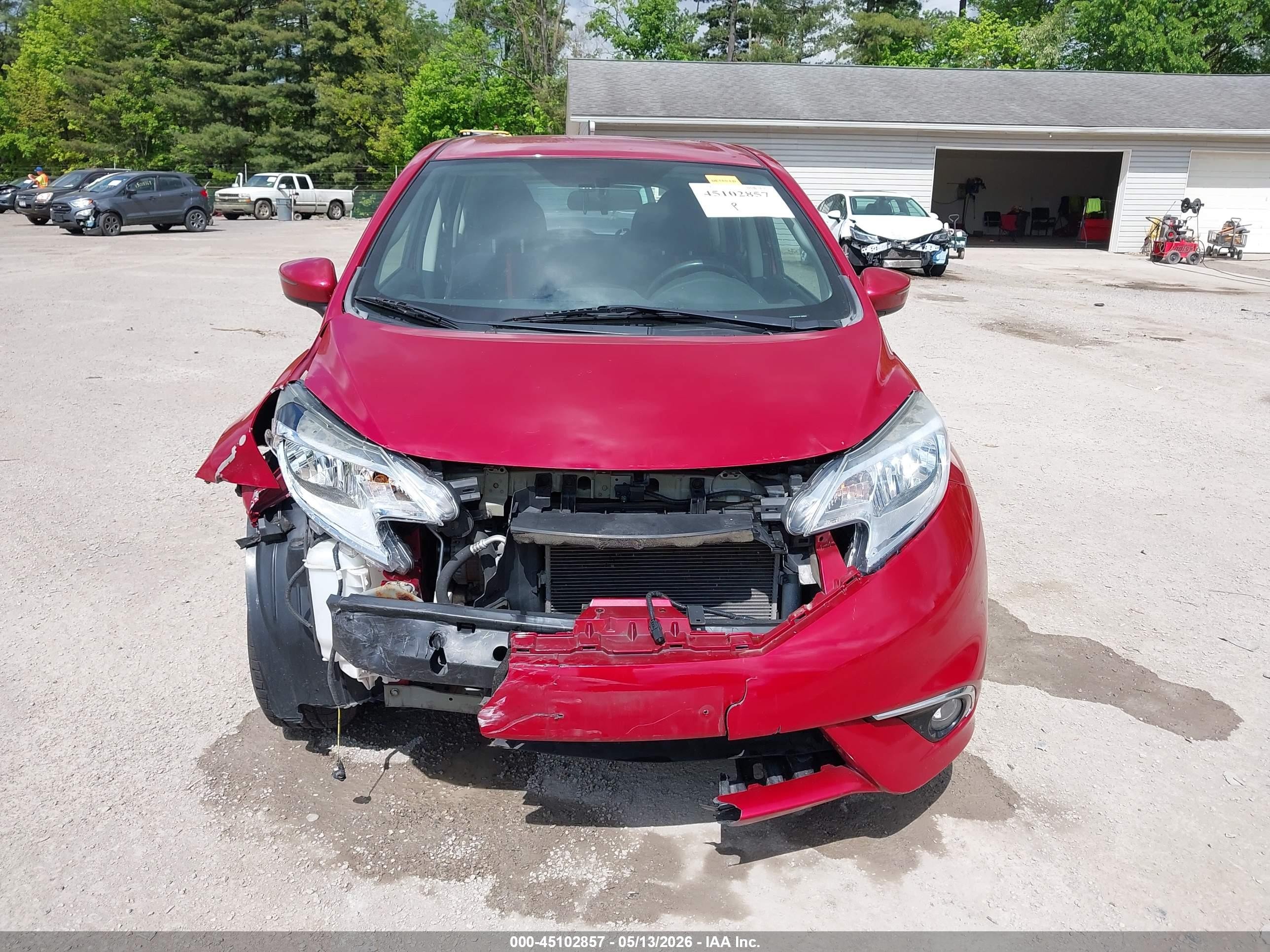 2015 Nissan Versa Note Sr Red vin: 3N1CE2CP1FL395839