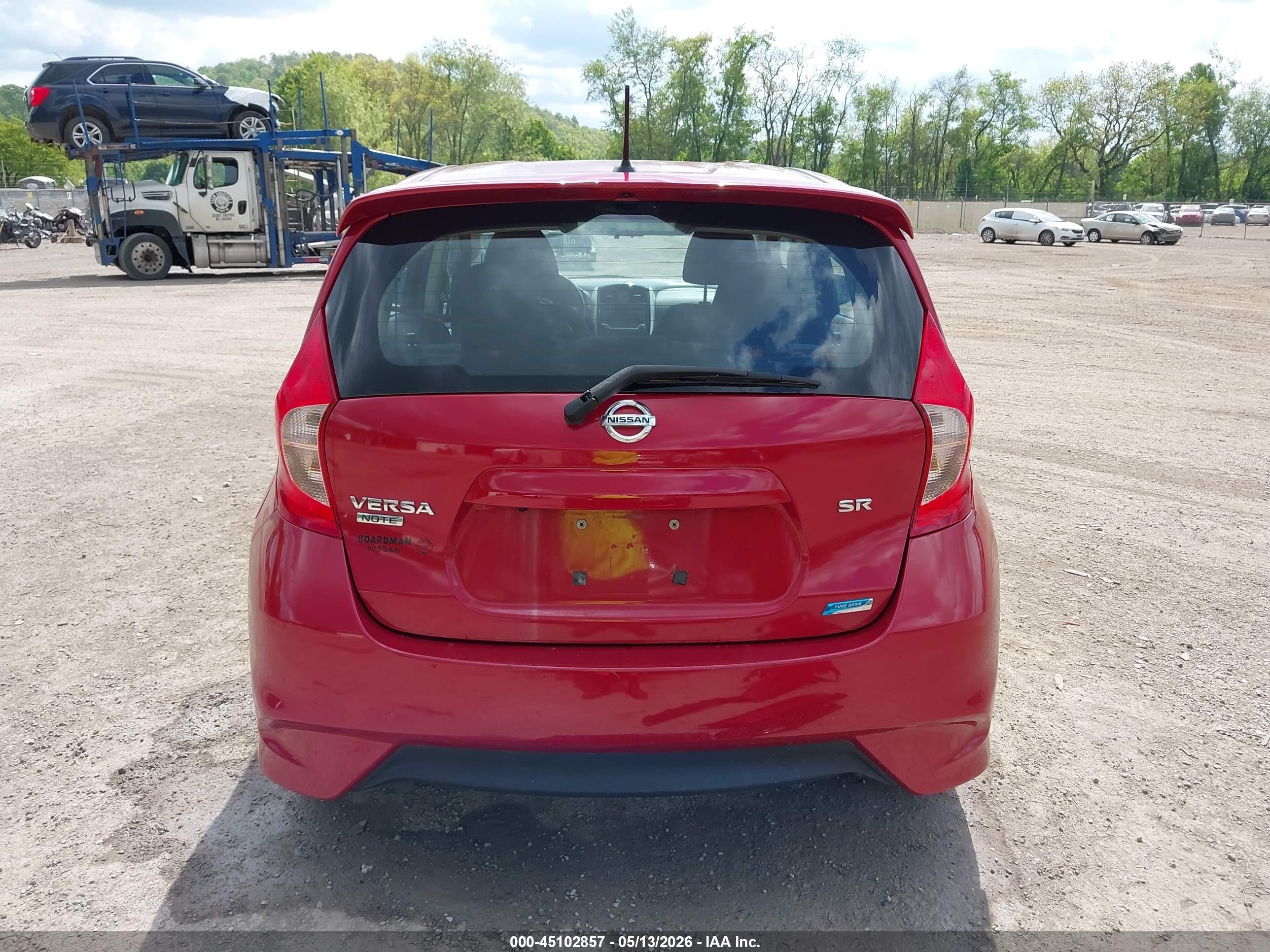 2015 Nissan Versa Note Sr Red vin: 3N1CE2CP1FL395839