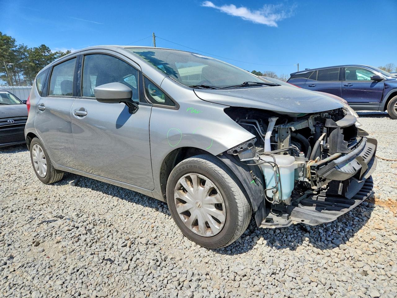 2015 Nissan Versa Note Sv Silver vin: 3N1CE2CP1FL401834